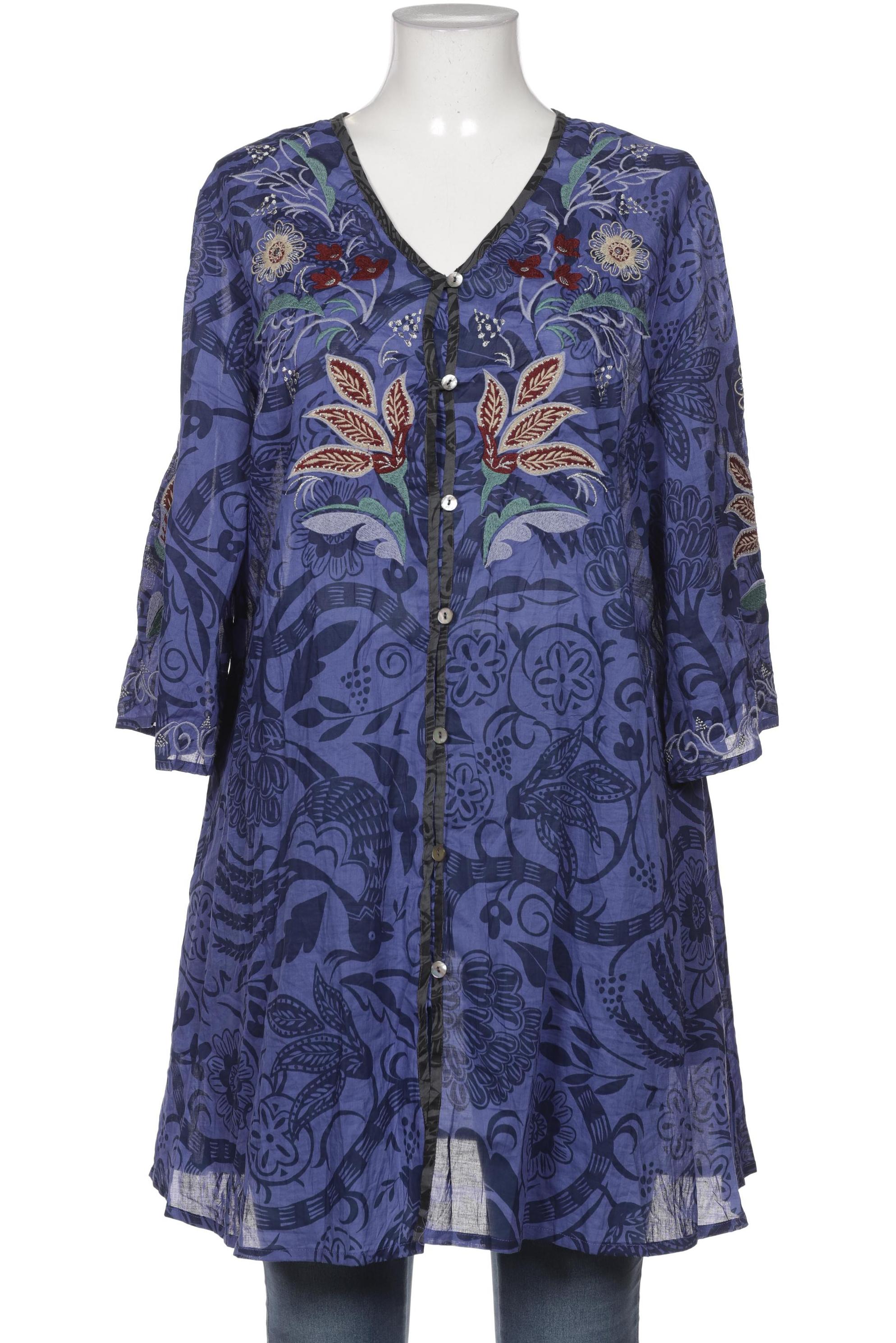 

Gudrun Sjöden Damen Bluse, marineblau, Gr. 42