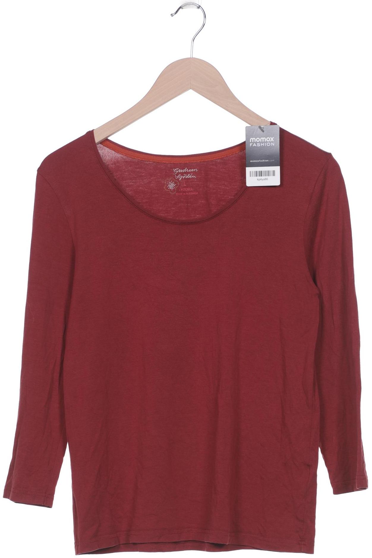 

Gudrun Sjöden Damen Langarmshirt, bordeaux