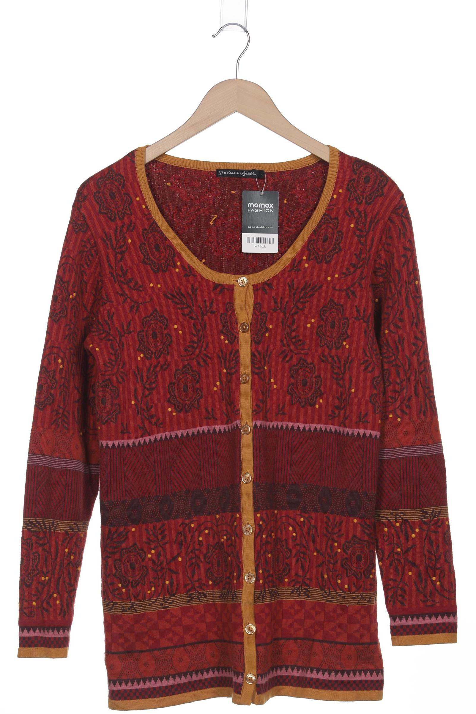 

Gudrun Sjöden Damen Strickjacke, rot, Gr. 42