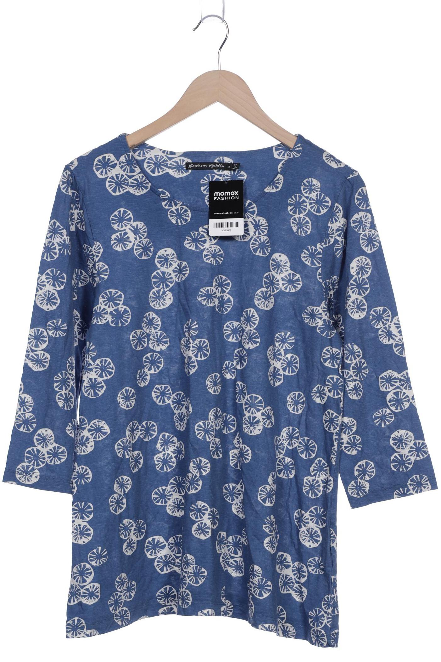 

Gudrun Sjöden Damen Langarmshirt, blau, Gr. 38