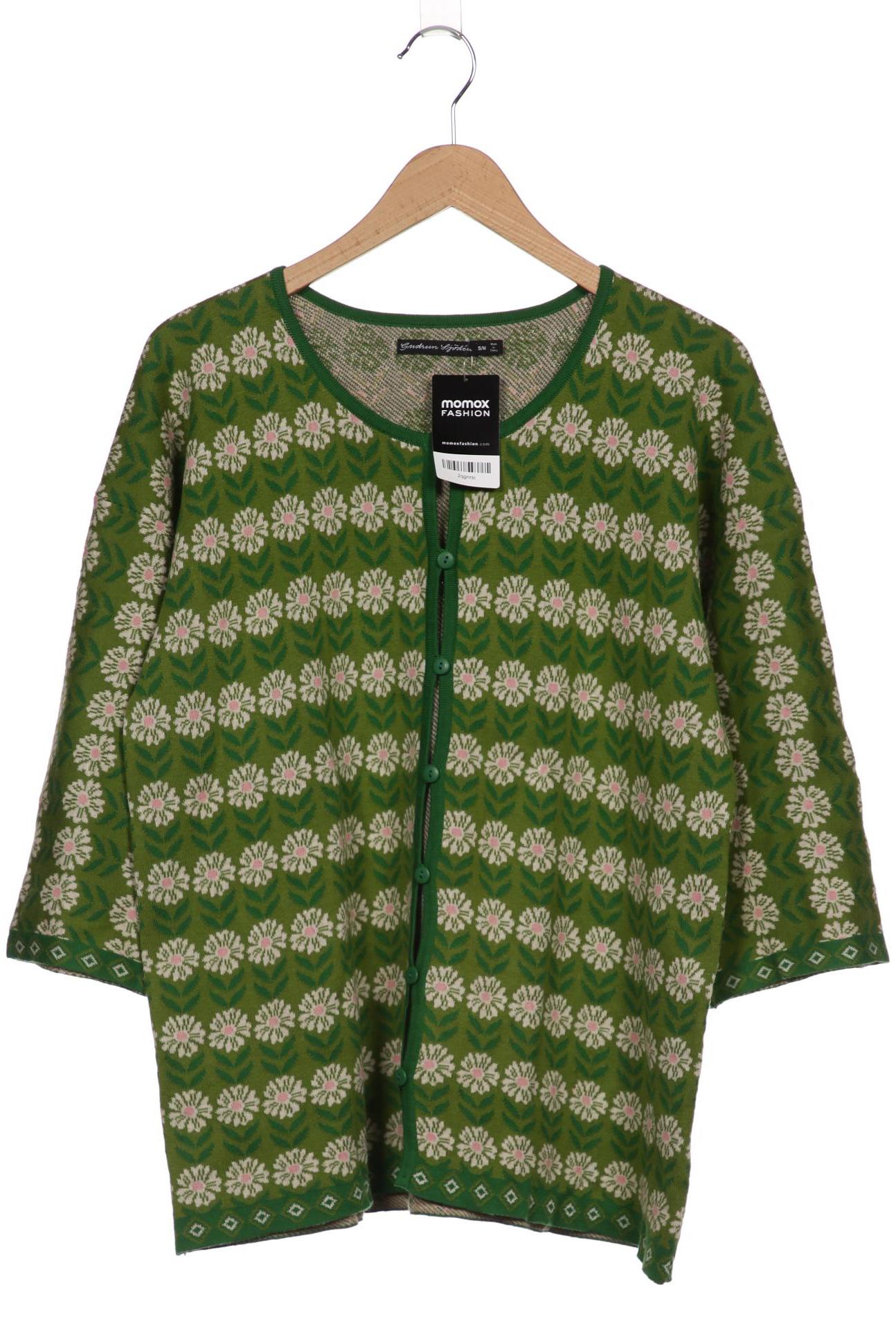

Gudrun Sjöden Damen Strickjacke, grün, Gr. 36