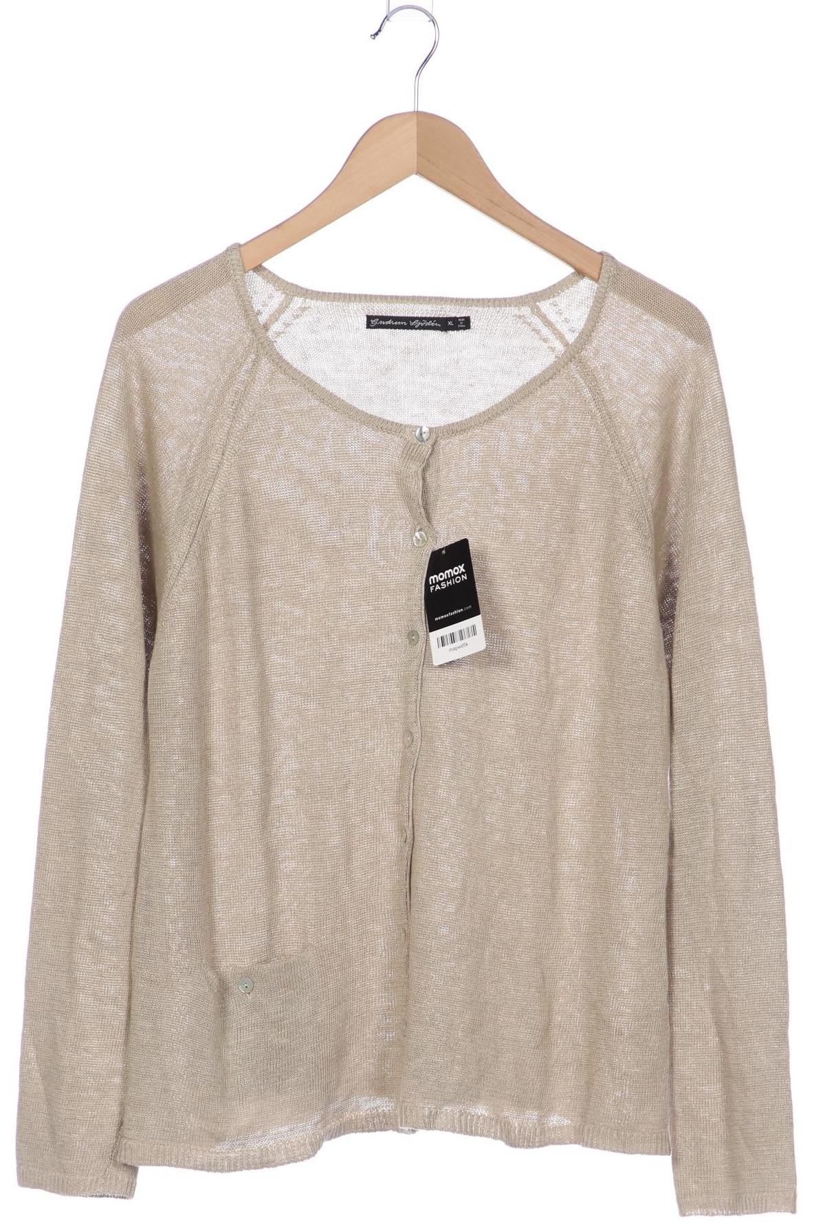 

Gudrun Sjöden Damen Strickjacke, beige, Gr. 44