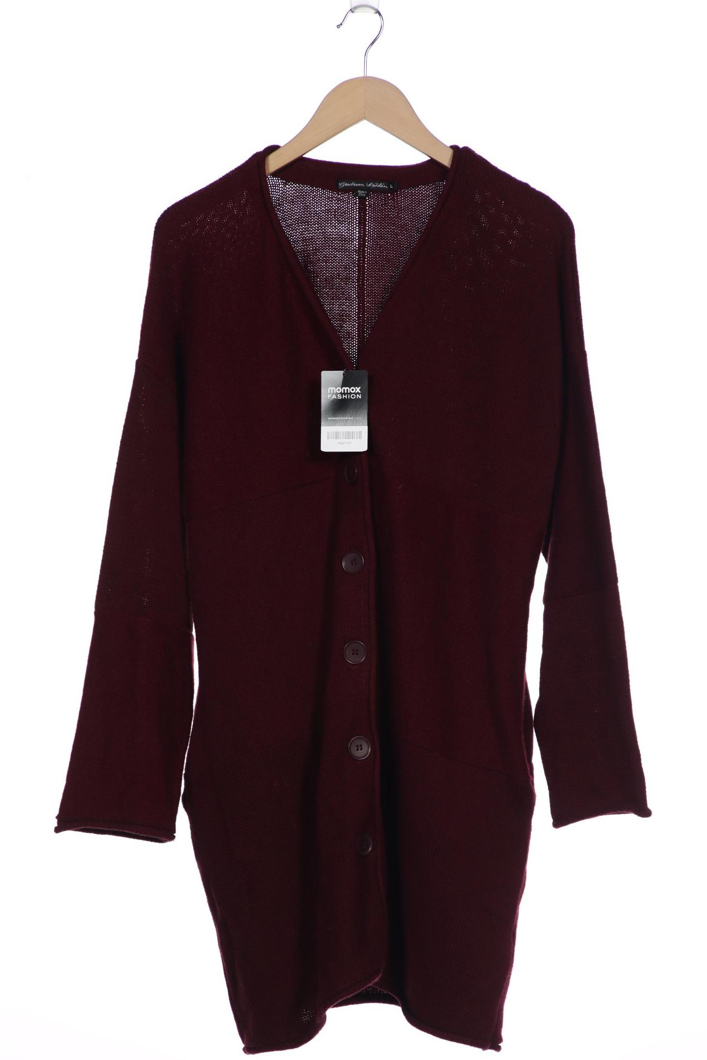 

Gudrun Sjöden Damen Strickjacke, bordeaux, Gr. 42