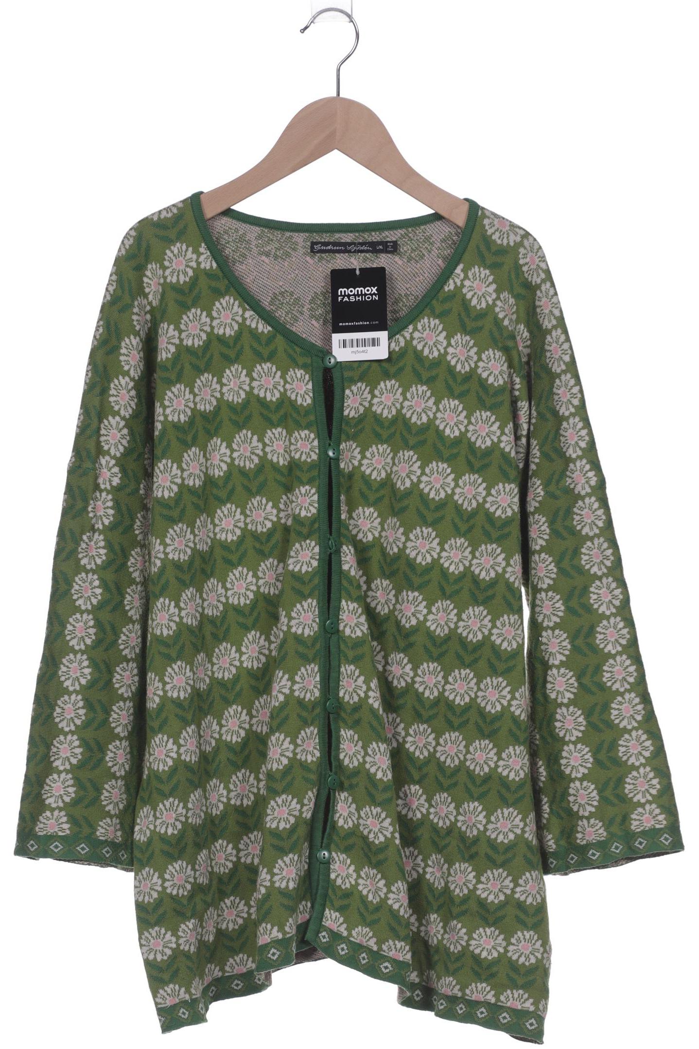 

Gudrun Sjöden Damen Strickjacke, grün, Gr. 42