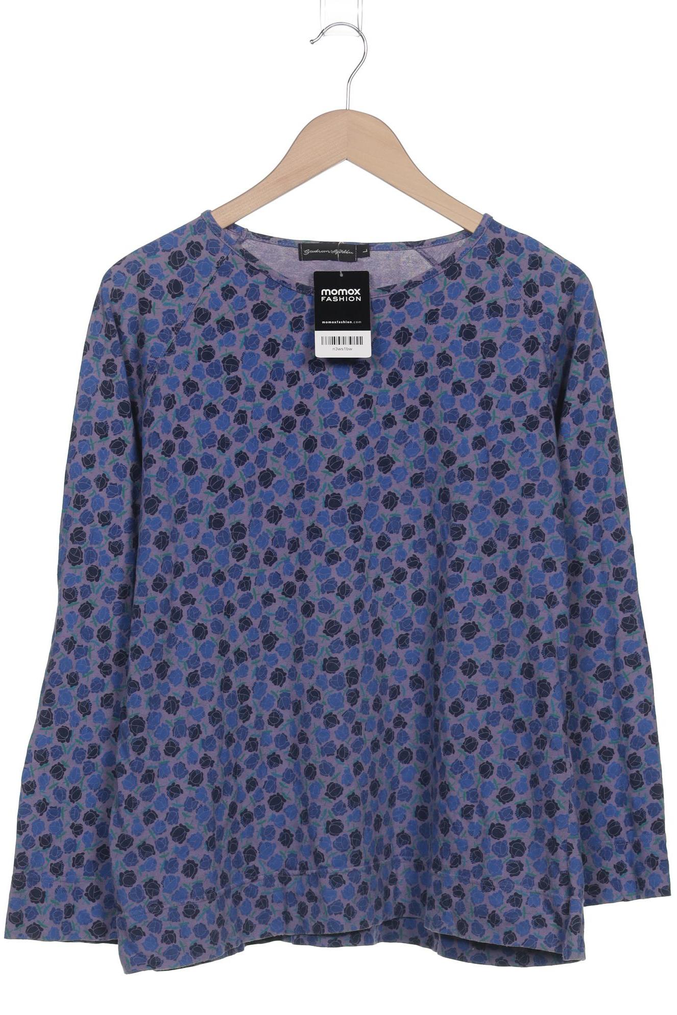 

Gudrun Sjöden Damen Langarmshirt, blau, Gr. 42