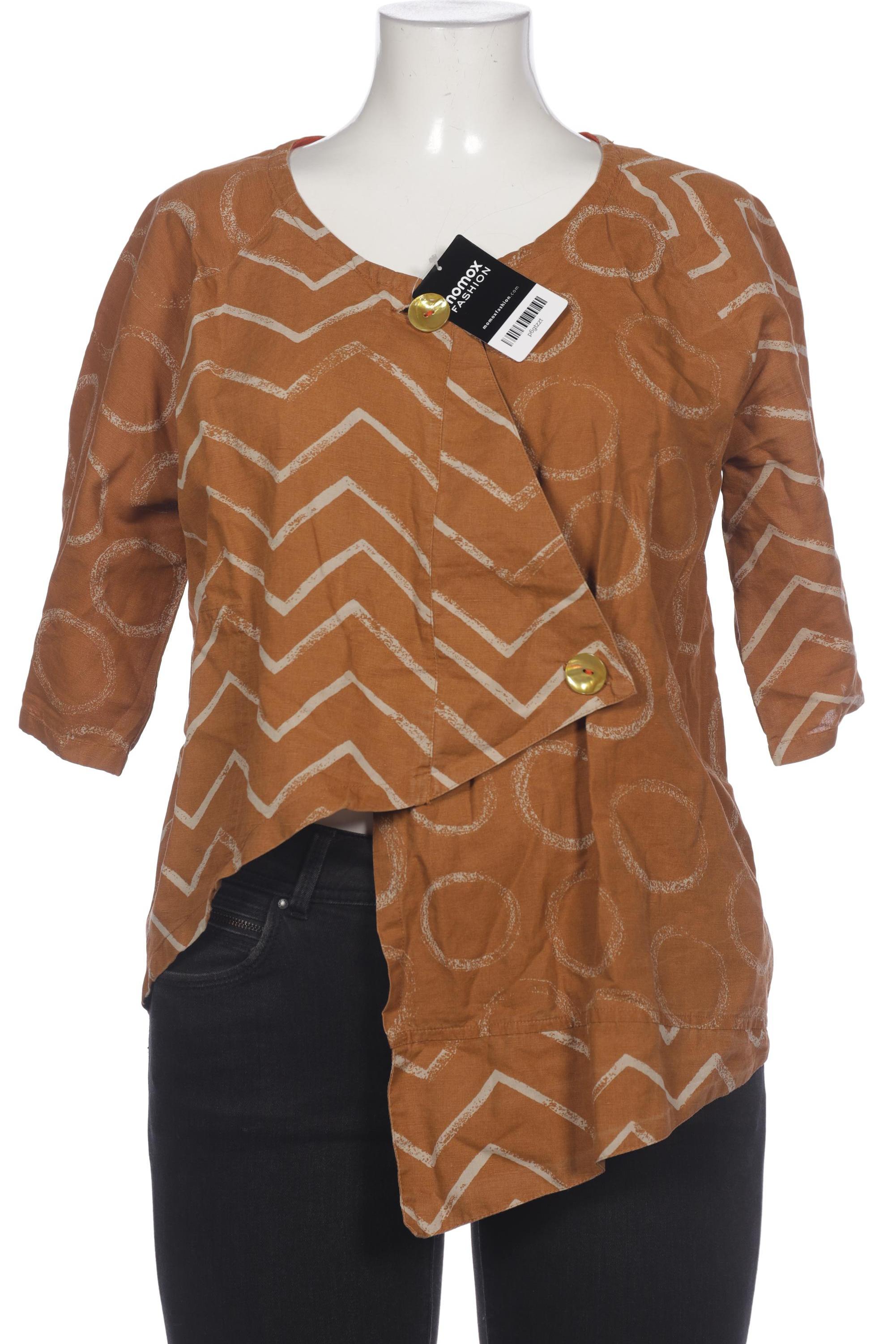 

Gudrun Sjöden Damen Bluse, braun, Gr. 44