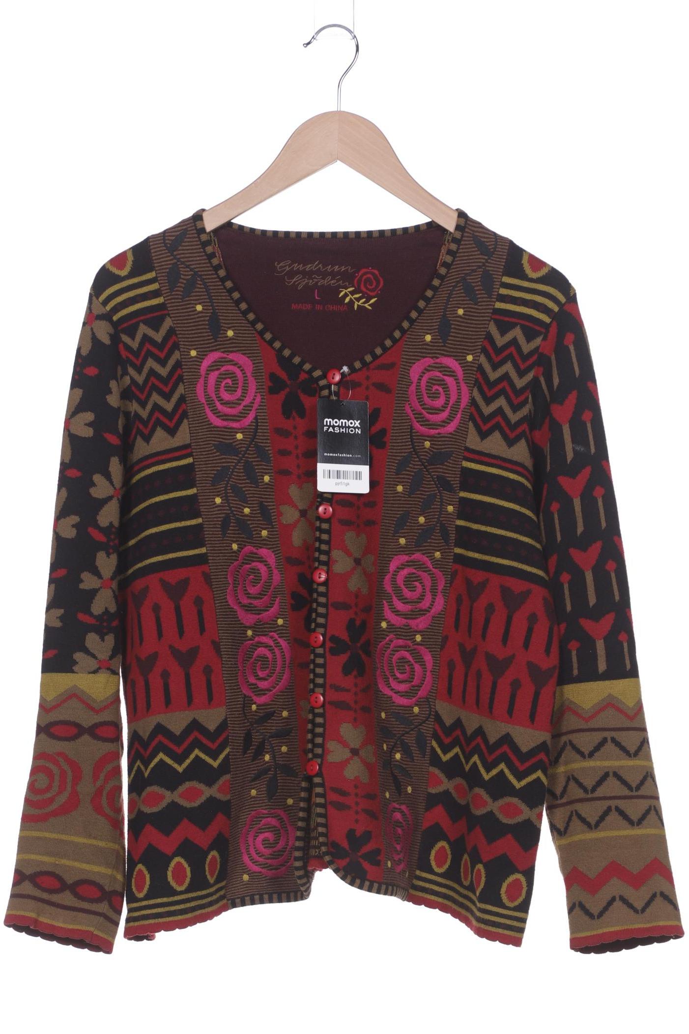 

Gudrun Sjöden Damen Strickjacke, mehrfarbig, Gr. 42