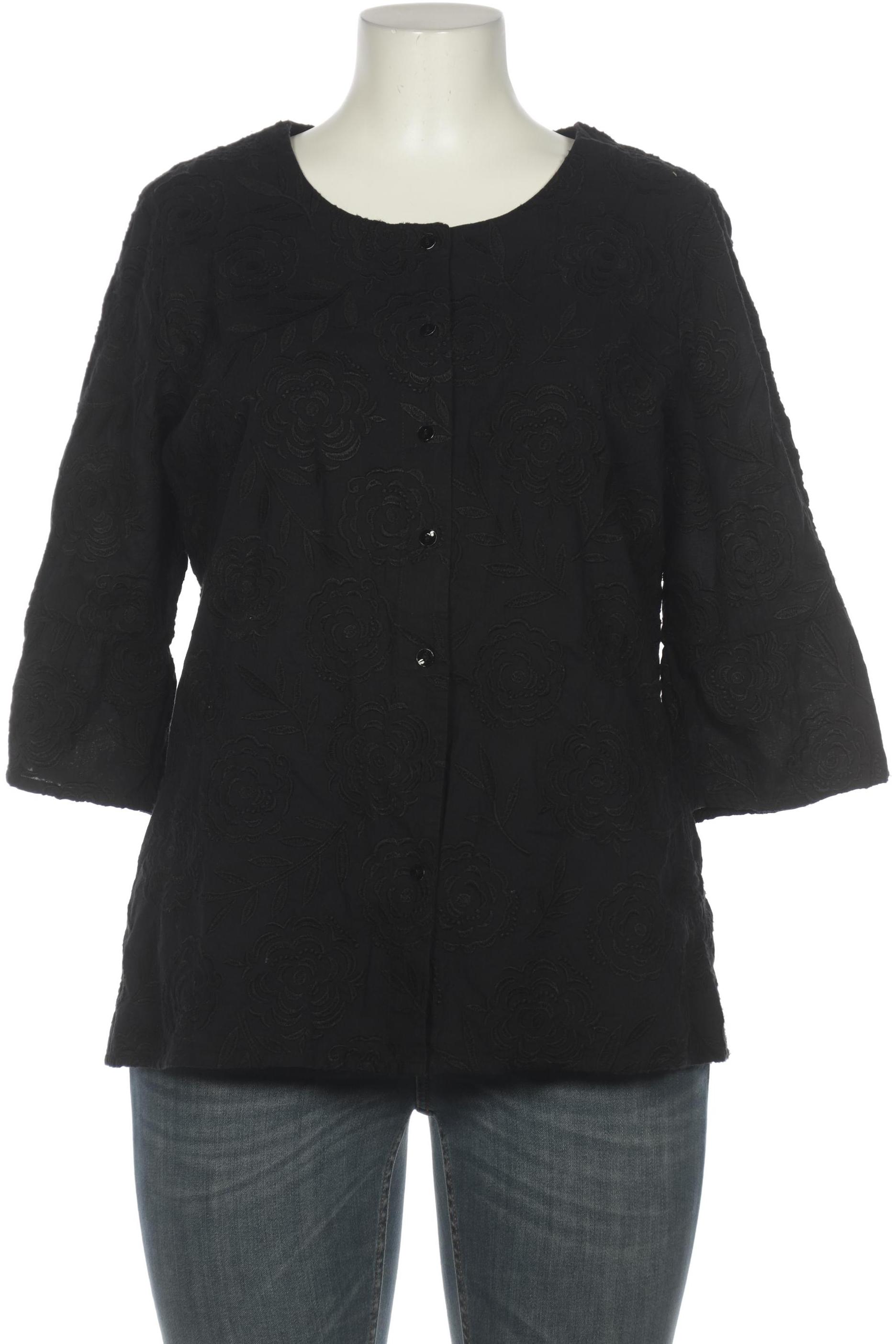 

Gudrun Sjöden Damen Bluse, schwarz, Gr. 46