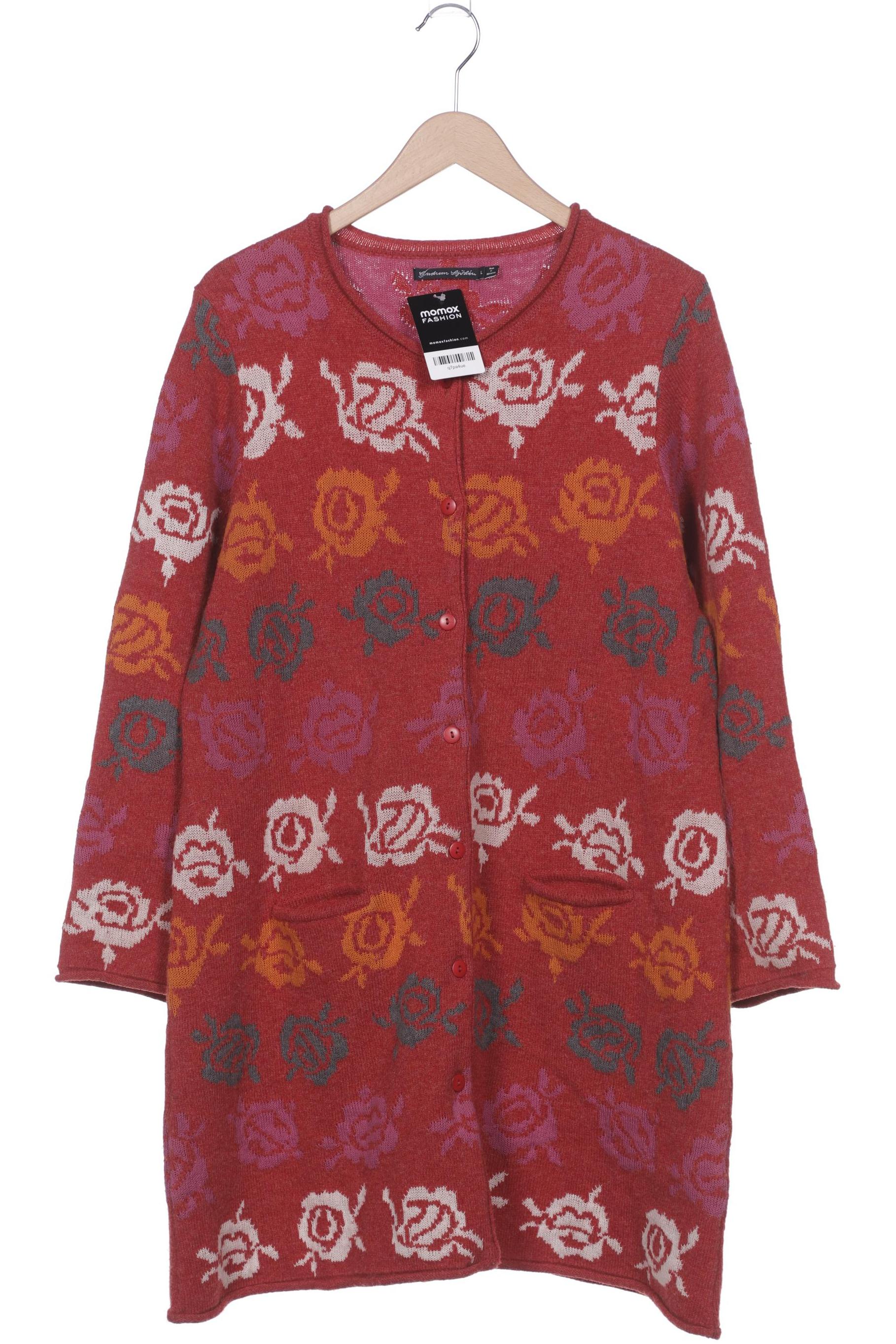 

Gudrun Sjöden Damen Strickjacke, rot, Gr. 42