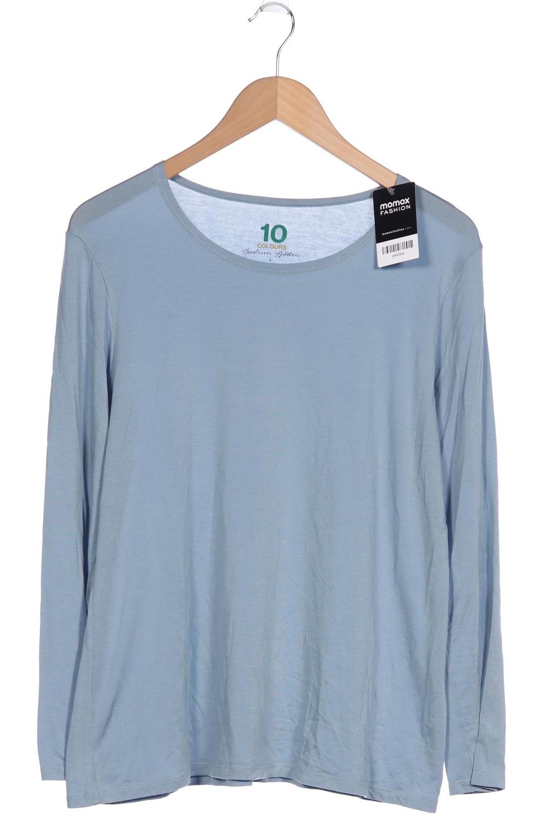 

Gudrun Sjöden Damen Langarmshirt, blau, Gr. 42