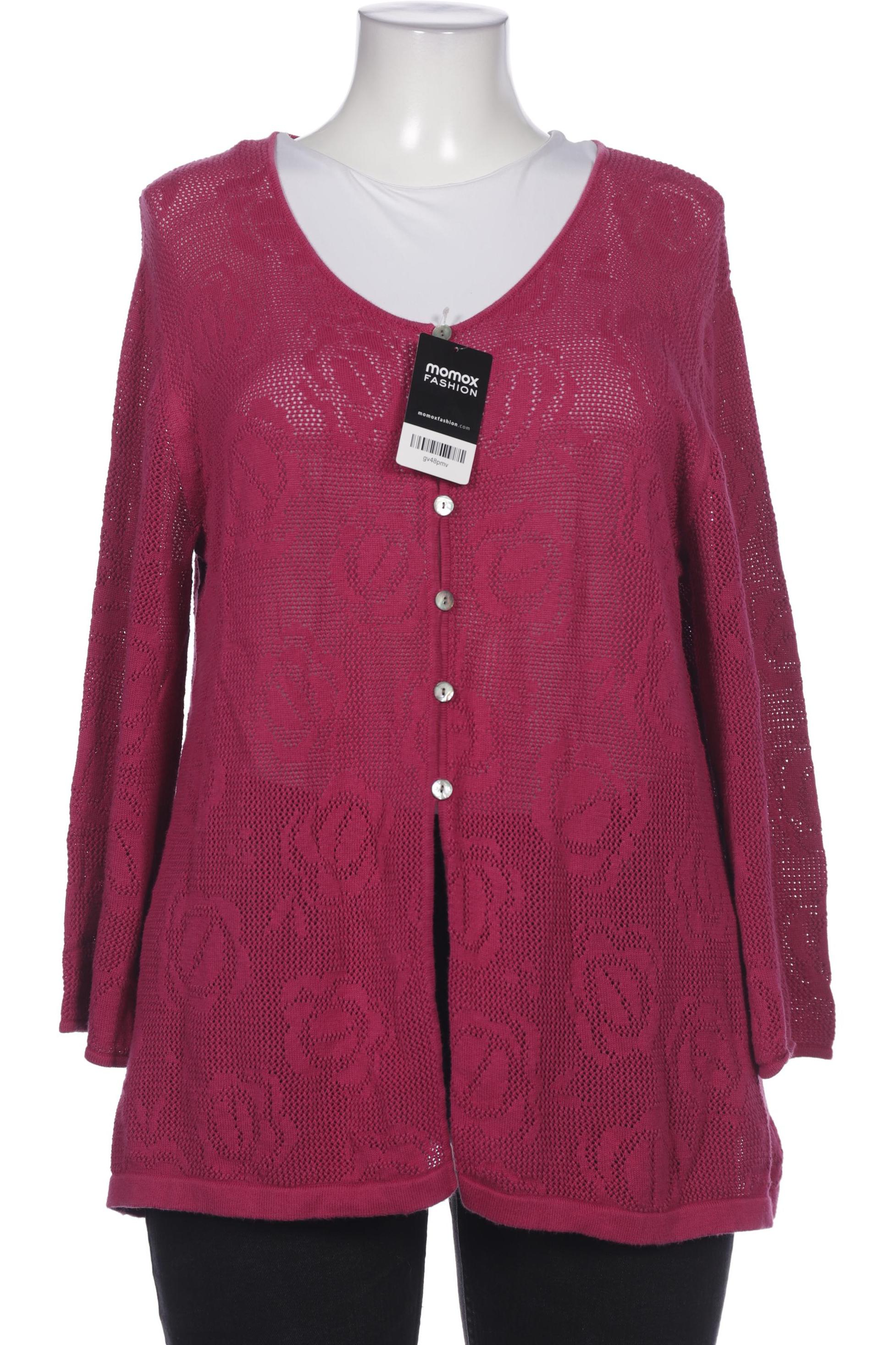 

Gudrun Sjöden Damen Strickjacke, pink, Gr. 46