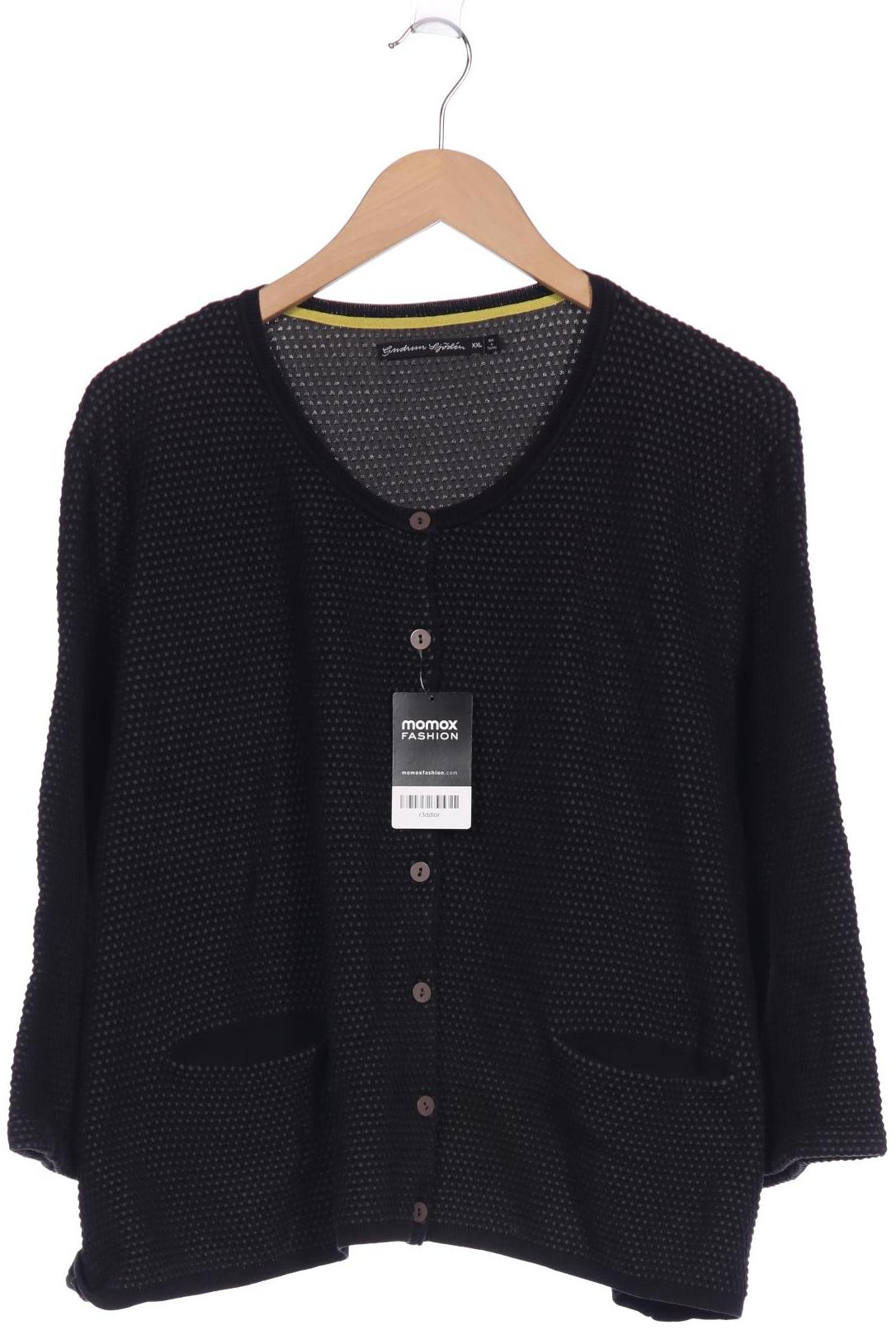 

Gudrun Sjöden Damen Strickjacke, schwarz