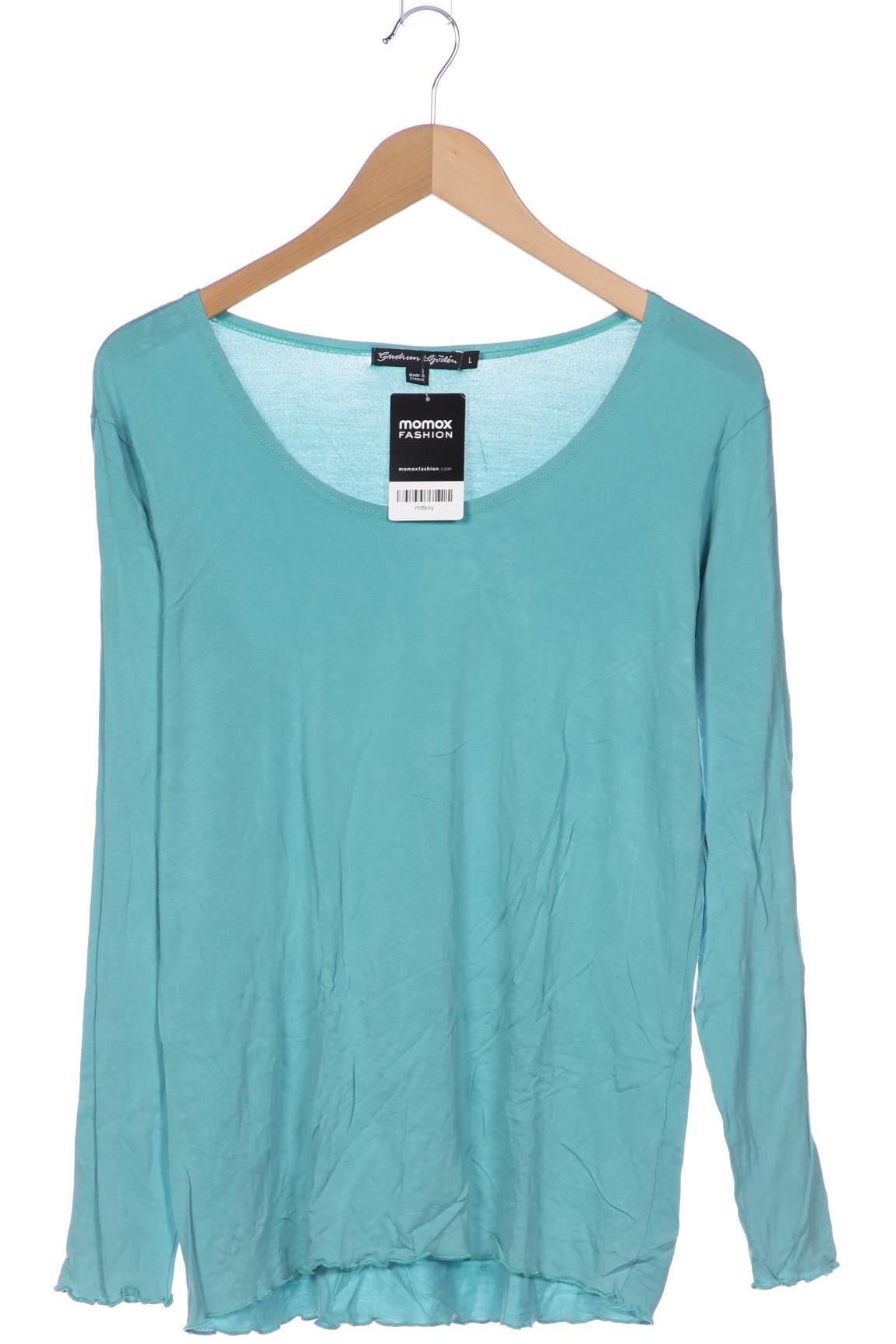 

Gudrun Sjöden Damen Langarmshirt, türkis, Gr. 42