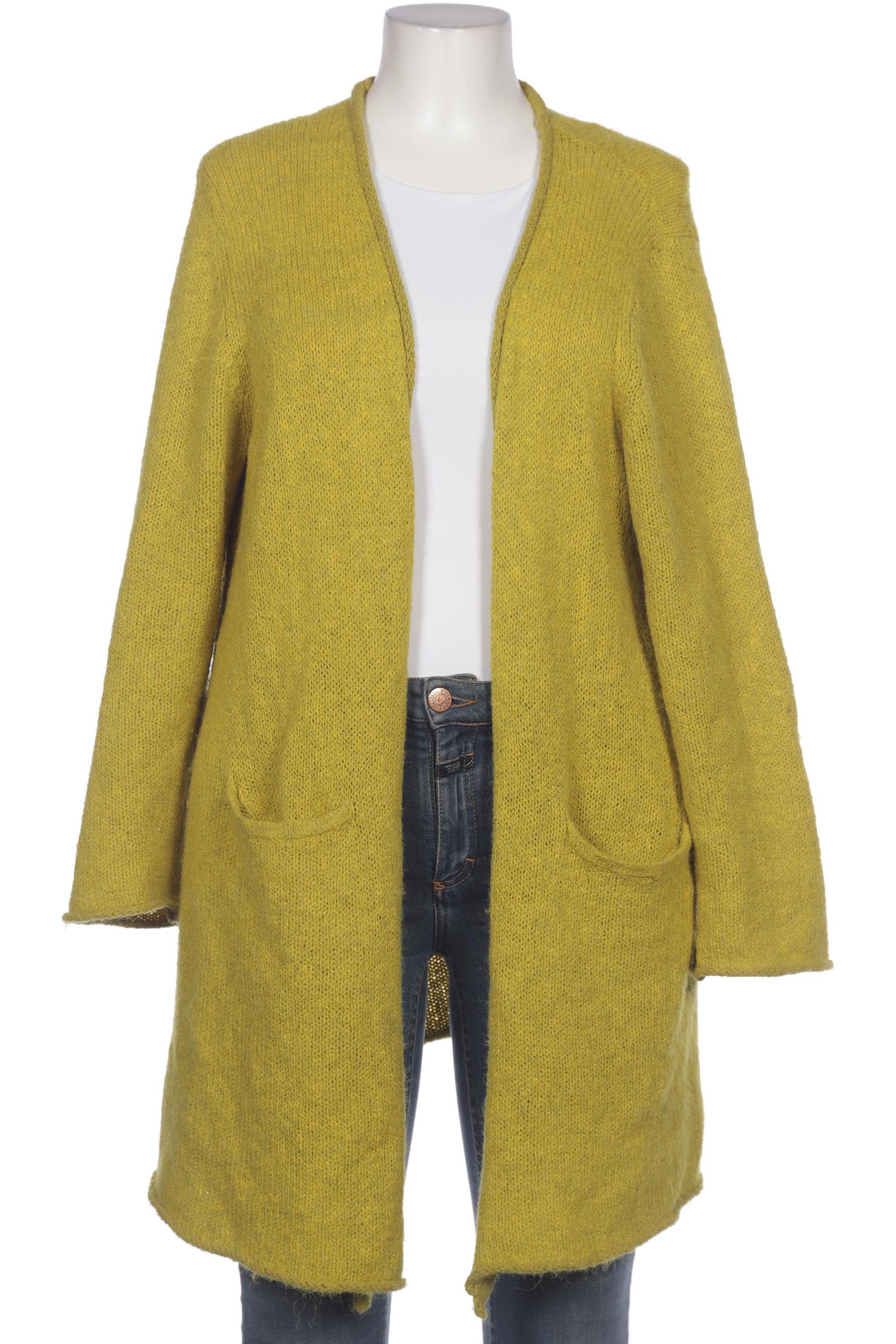 

Gudrun Sjöden Damen Strickjacke, gelb, Gr. 44