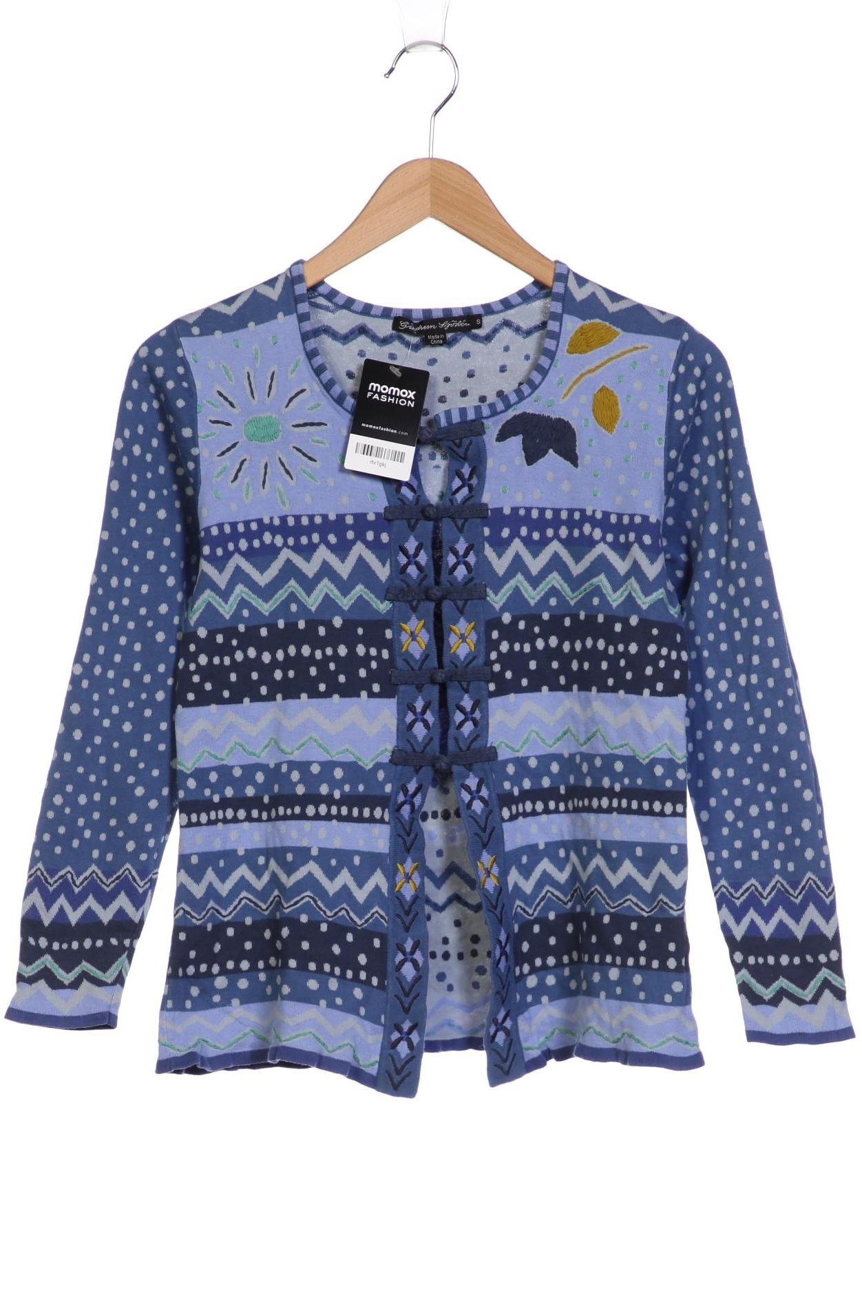 

Gudrun Sjöden Damen Strickjacke, blau, Gr. 36