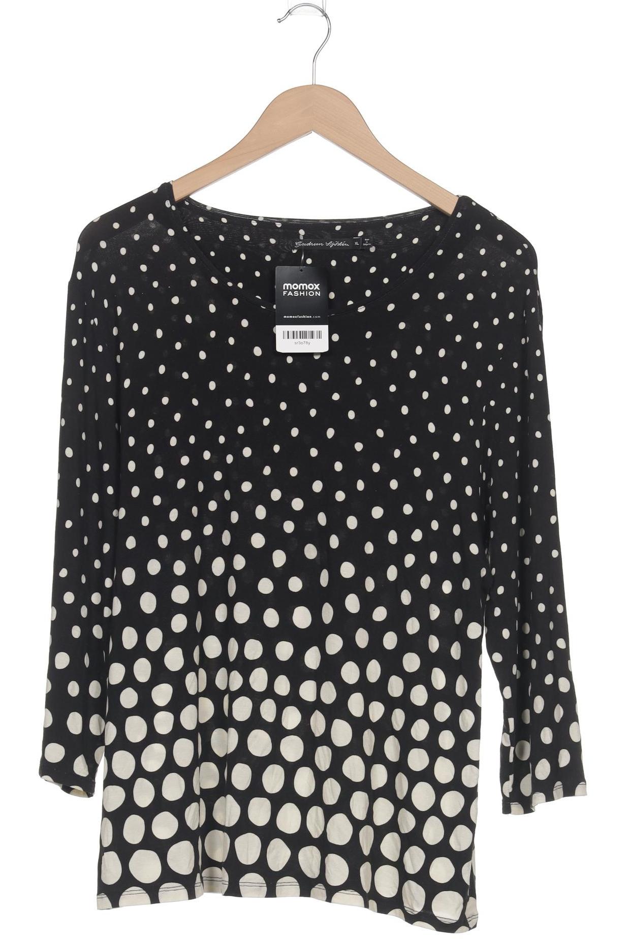 

Gudrun Sjöden Damen Langarmshirt, schwarz, Gr. 44