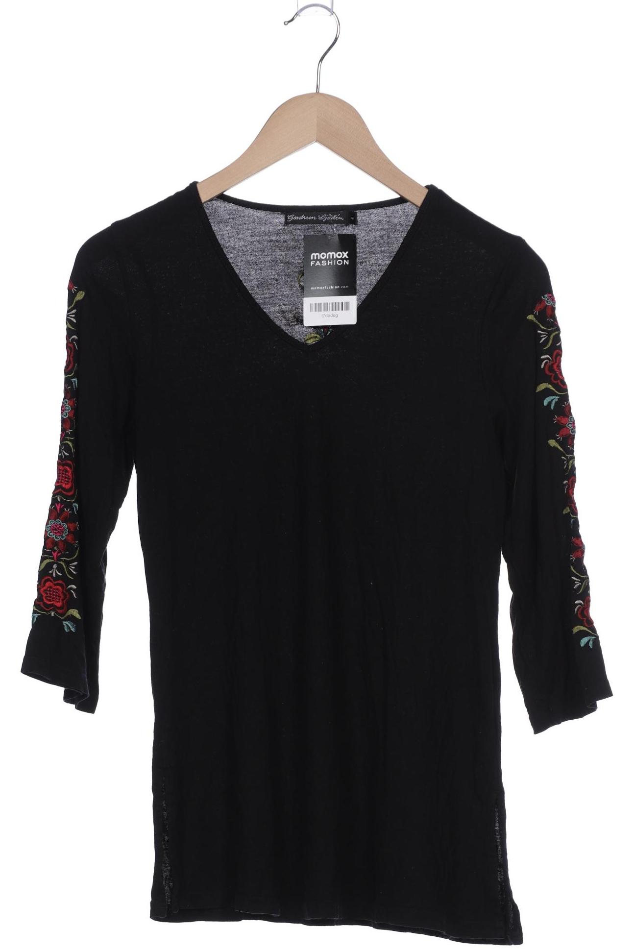 

Gudrun Sjöden Damen Langarmshirt, schwarz, Gr. 36