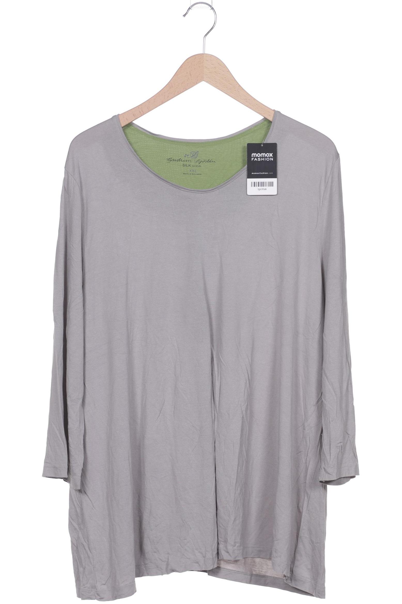 

Gudrun Sjöden Damen Langarmshirt, grau, Gr. 46