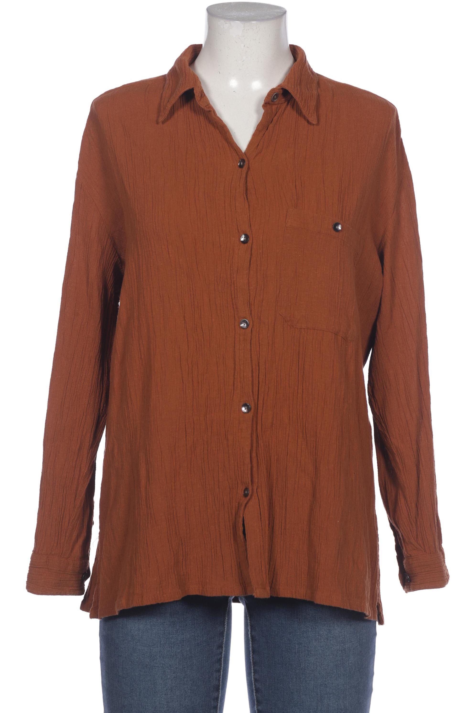 

Gudrun Sjöden Damen Bluse, braun, Gr. 42