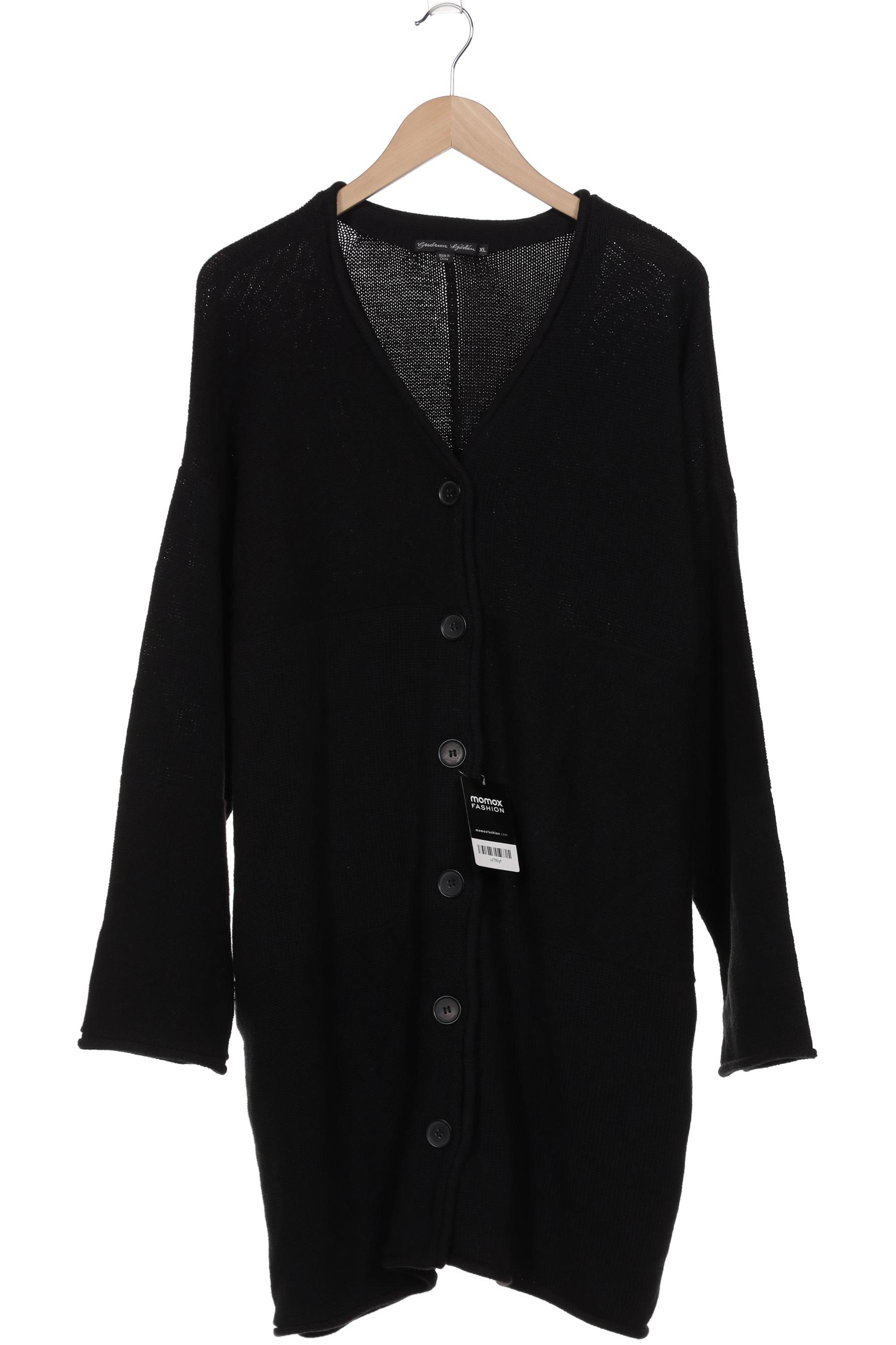 

Gudrun Sjöden Damen Strickjacke, schwarz, Gr. 44