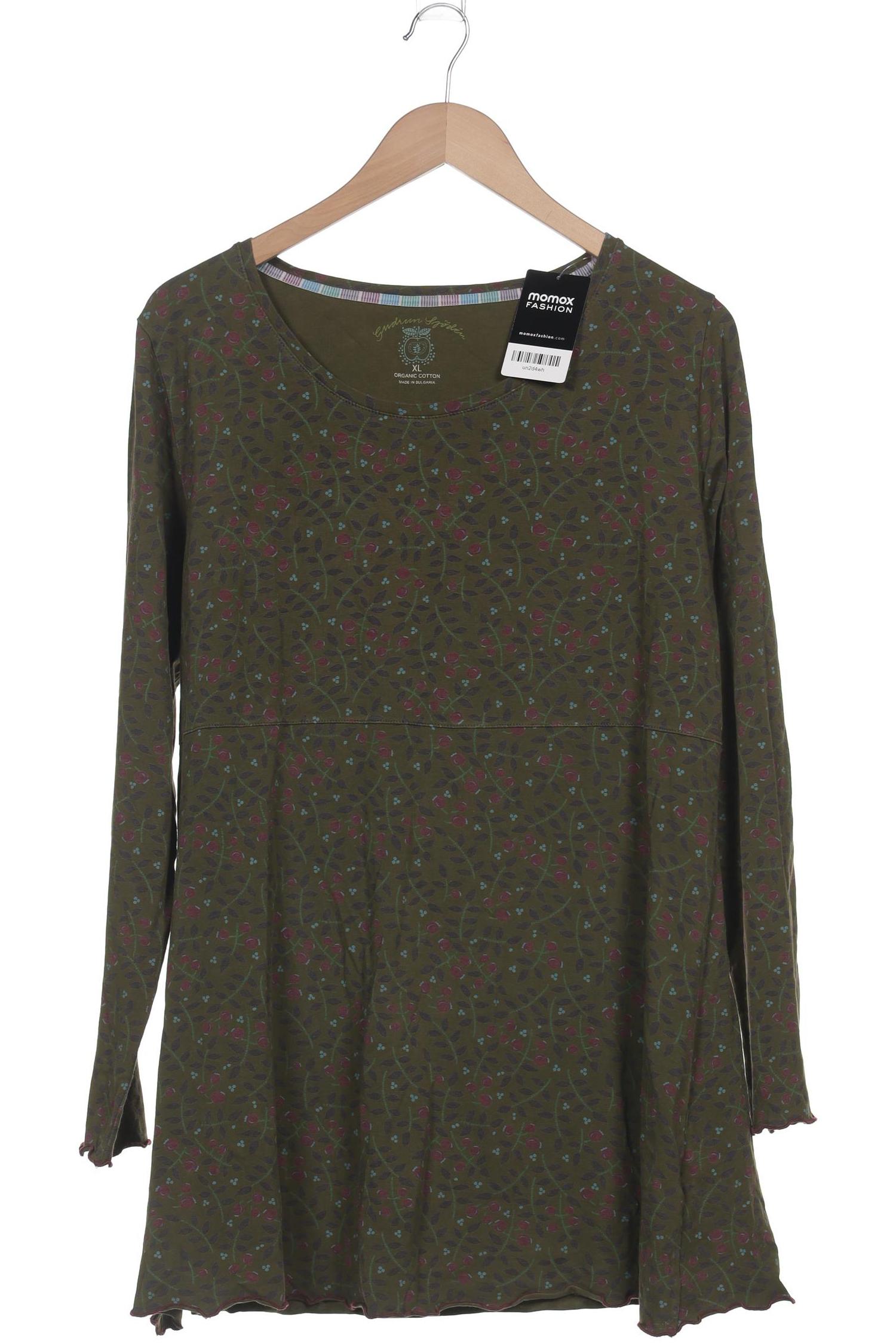 

Gudrun Sjöden Damen Langarmshirt, grün, Gr. 44