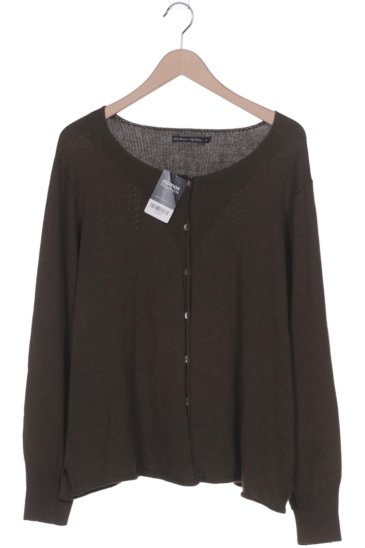 

Gudrun Sjöden Damen Strickjacke, grün, Gr. 44