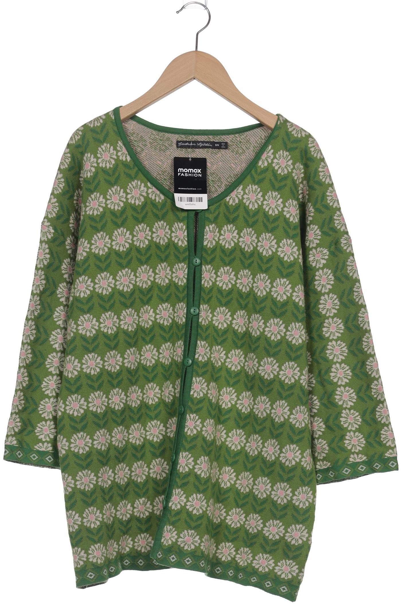 

Gudrun Sjöden Damen Strickjacke, grün, Gr. 36