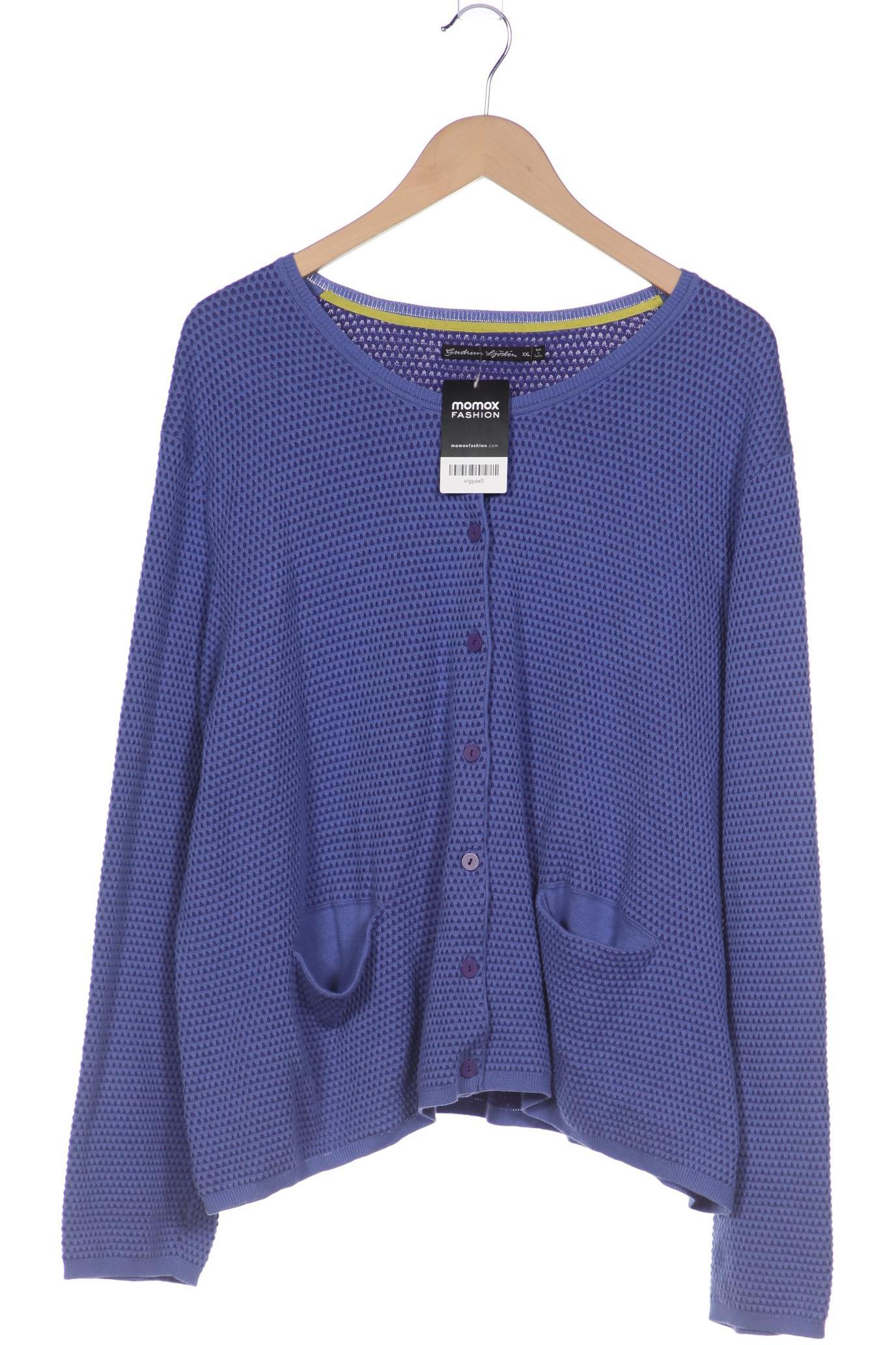 

Gudrun Sjöden Damen Strickjacke, blau, Gr. 46