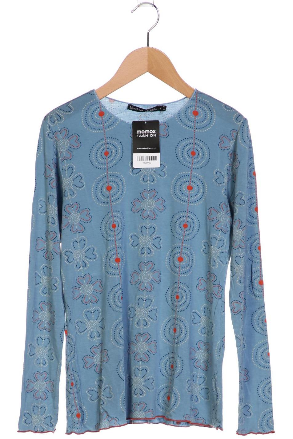 

Gudrun Sjöden Damen Langarmshirt, blau, Gr. 36