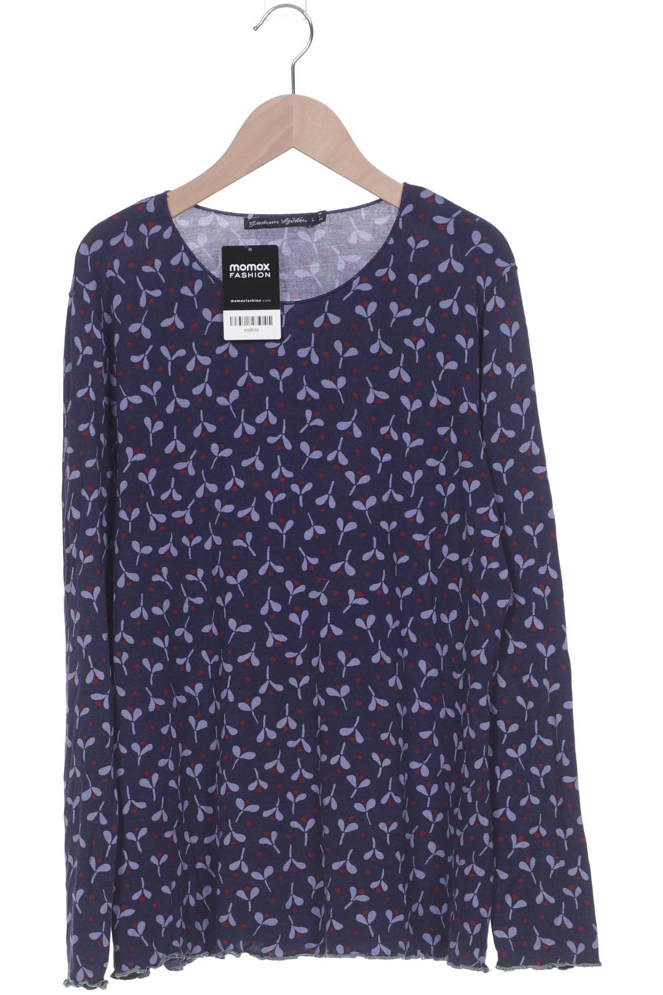 

Gudrun Sjöden Damen Langarmshirt, marineblau, Gr. 42