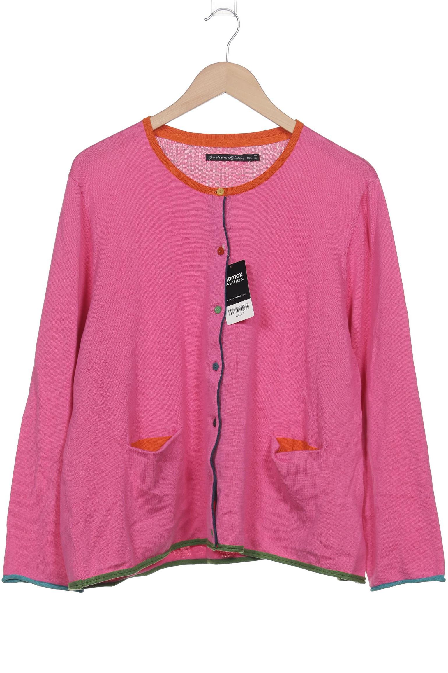 

Gudrun Sjöden Damen Strickjacke, pink, Gr. 46