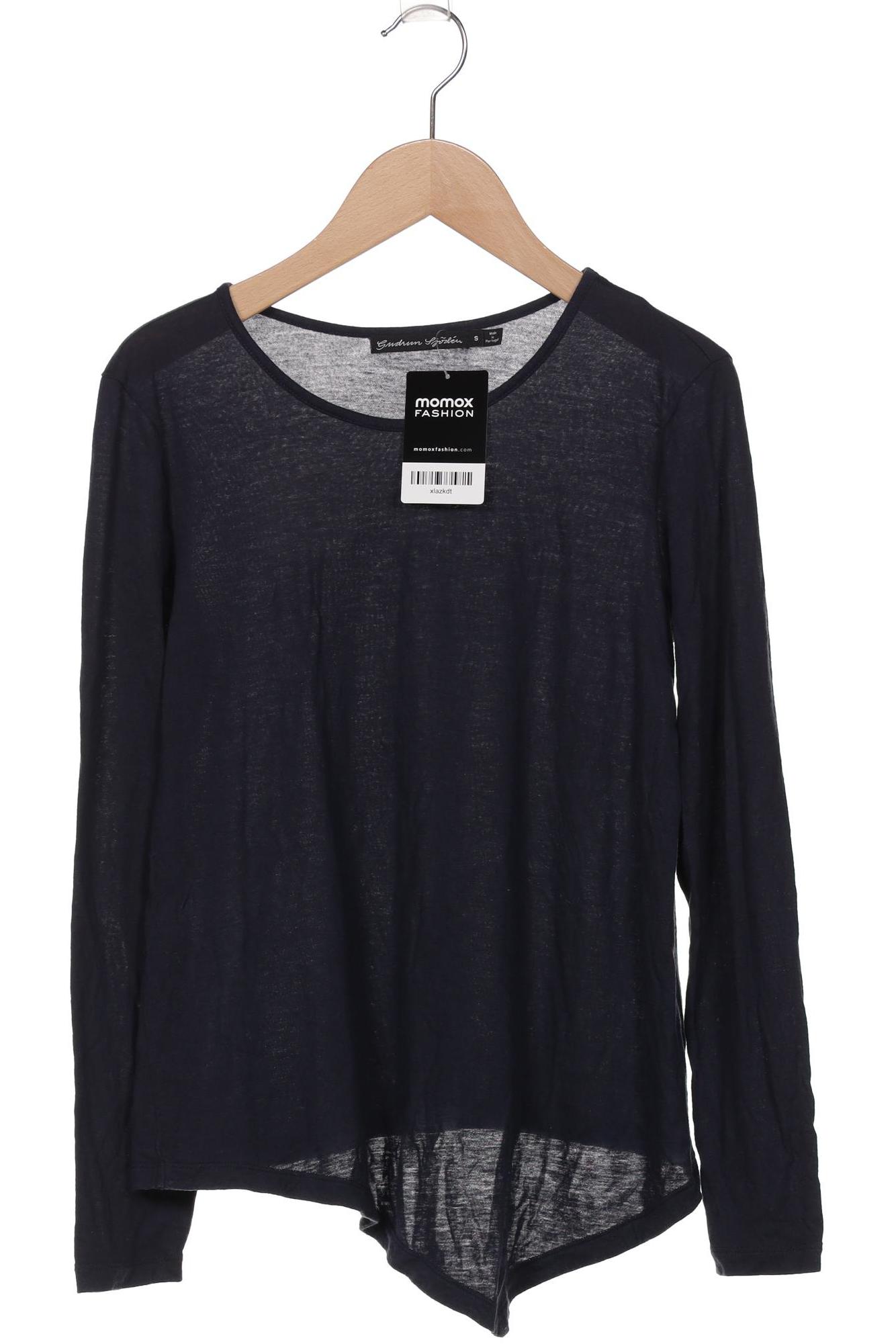 

Gudrun Sjöden Damen Langarmshirt, marineblau, Gr. 36