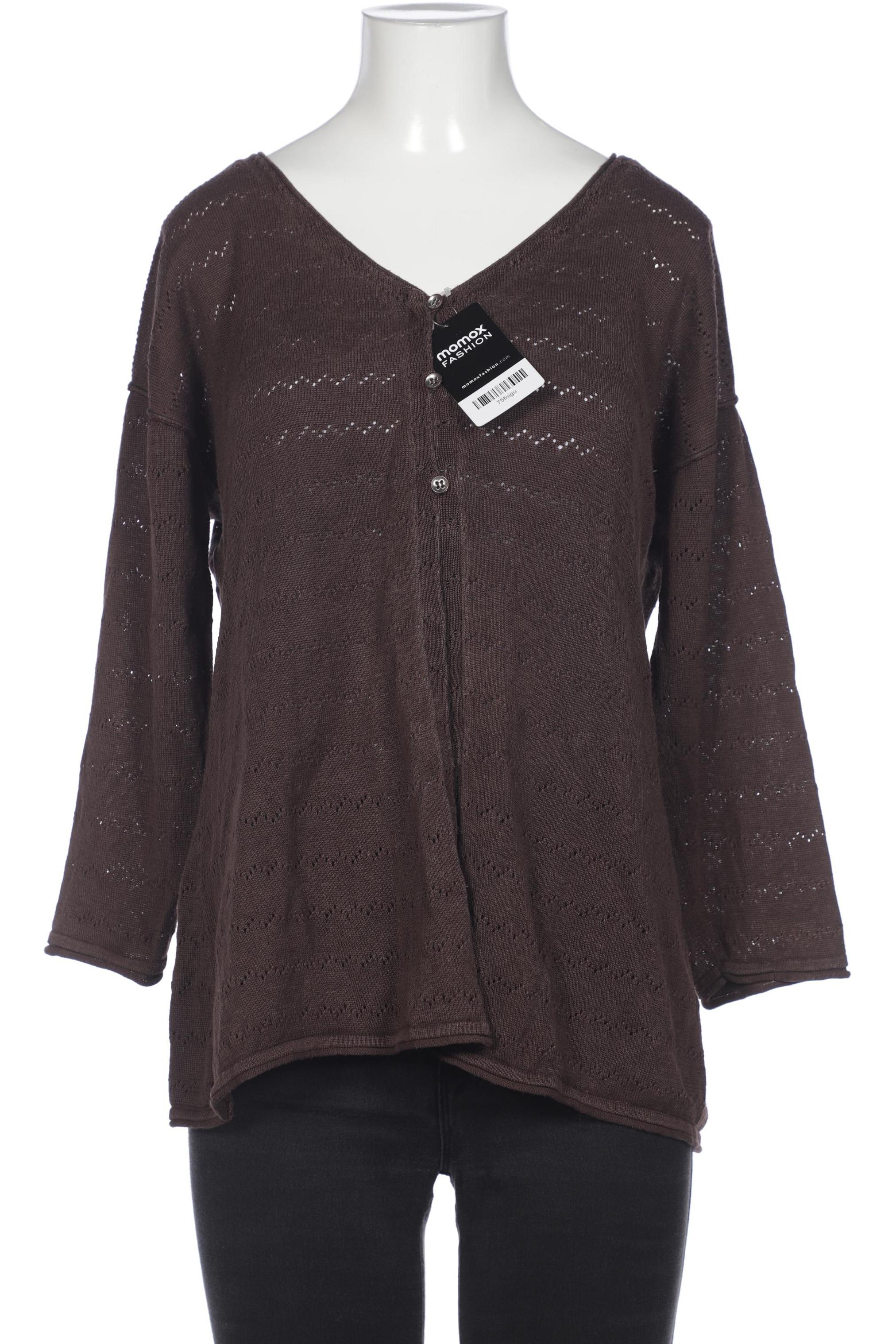 

Gudrun Sjöden Damen Strickjacke, braun, Gr. 36
