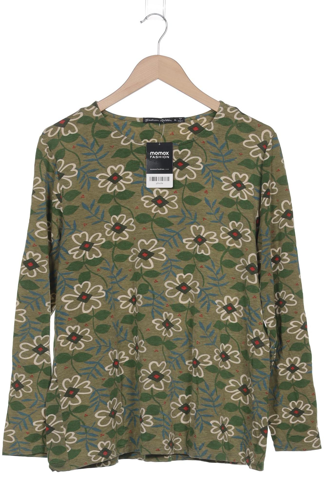 

Gudrun Sjöden Damen Langarmshirt, grün, Gr. 44