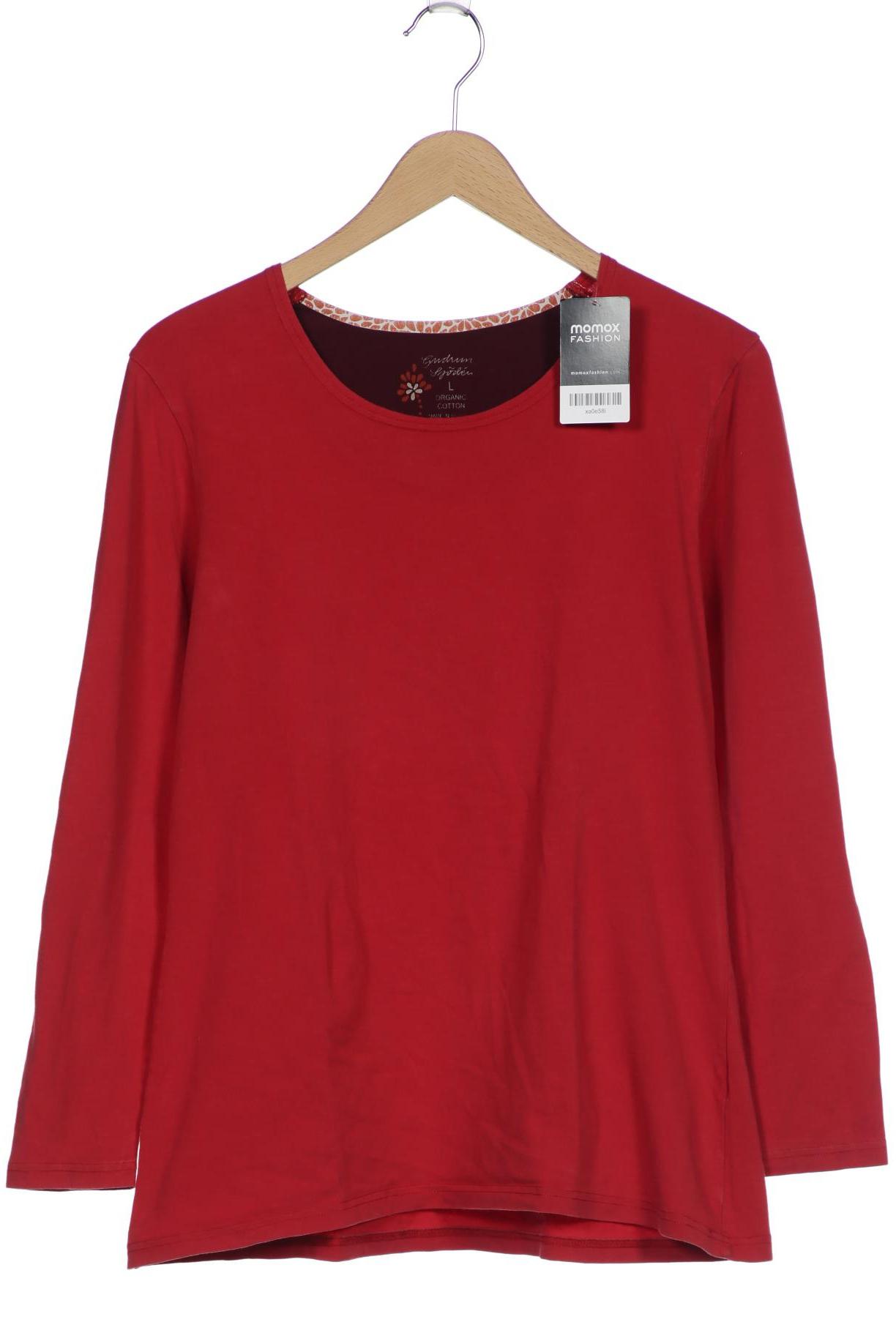 

Gudrun Sjöden Damen Langarmshirt, rot, Gr. 42