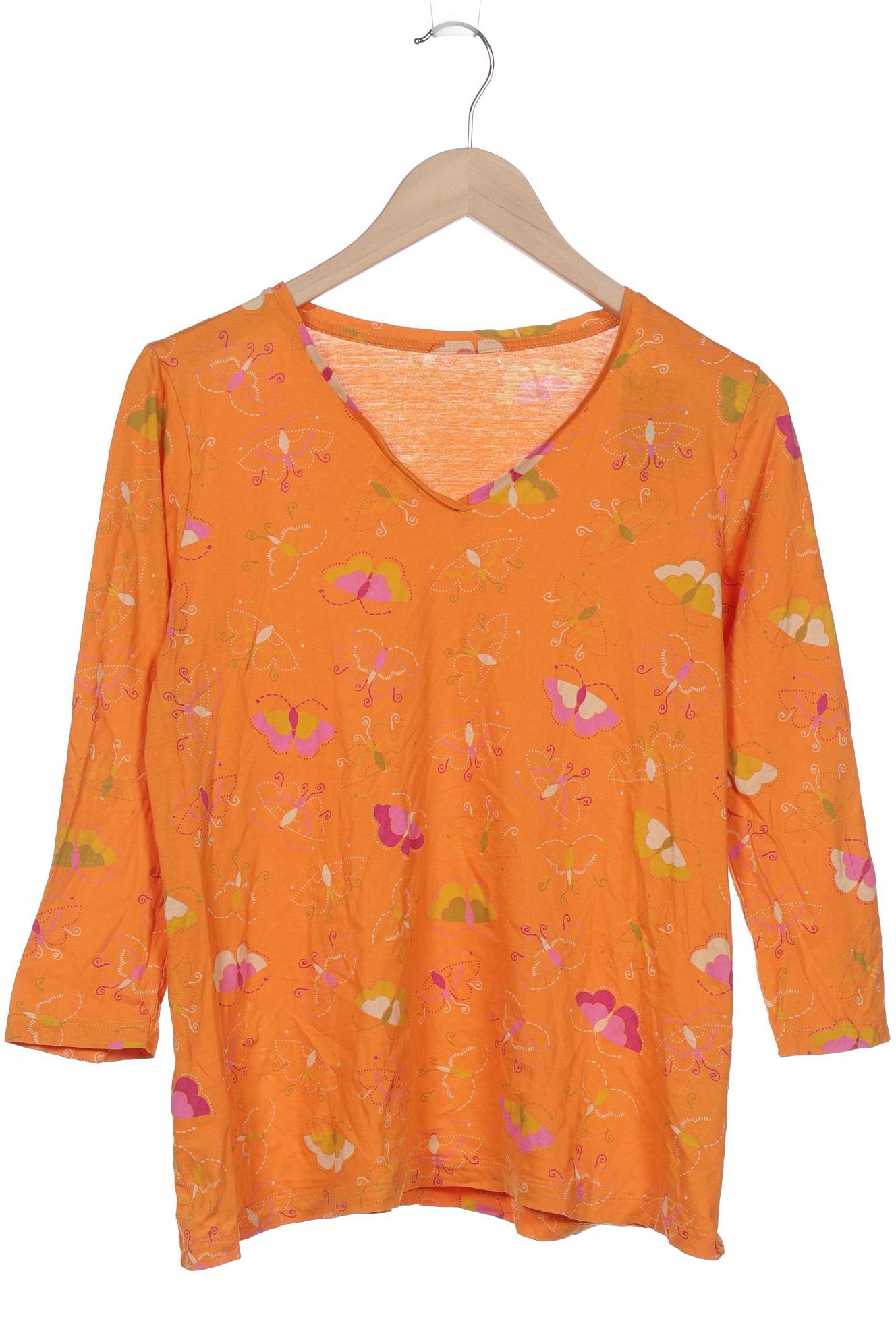

Gudrun Sjöden Damen Langarmshirt, orange, Gr. 42