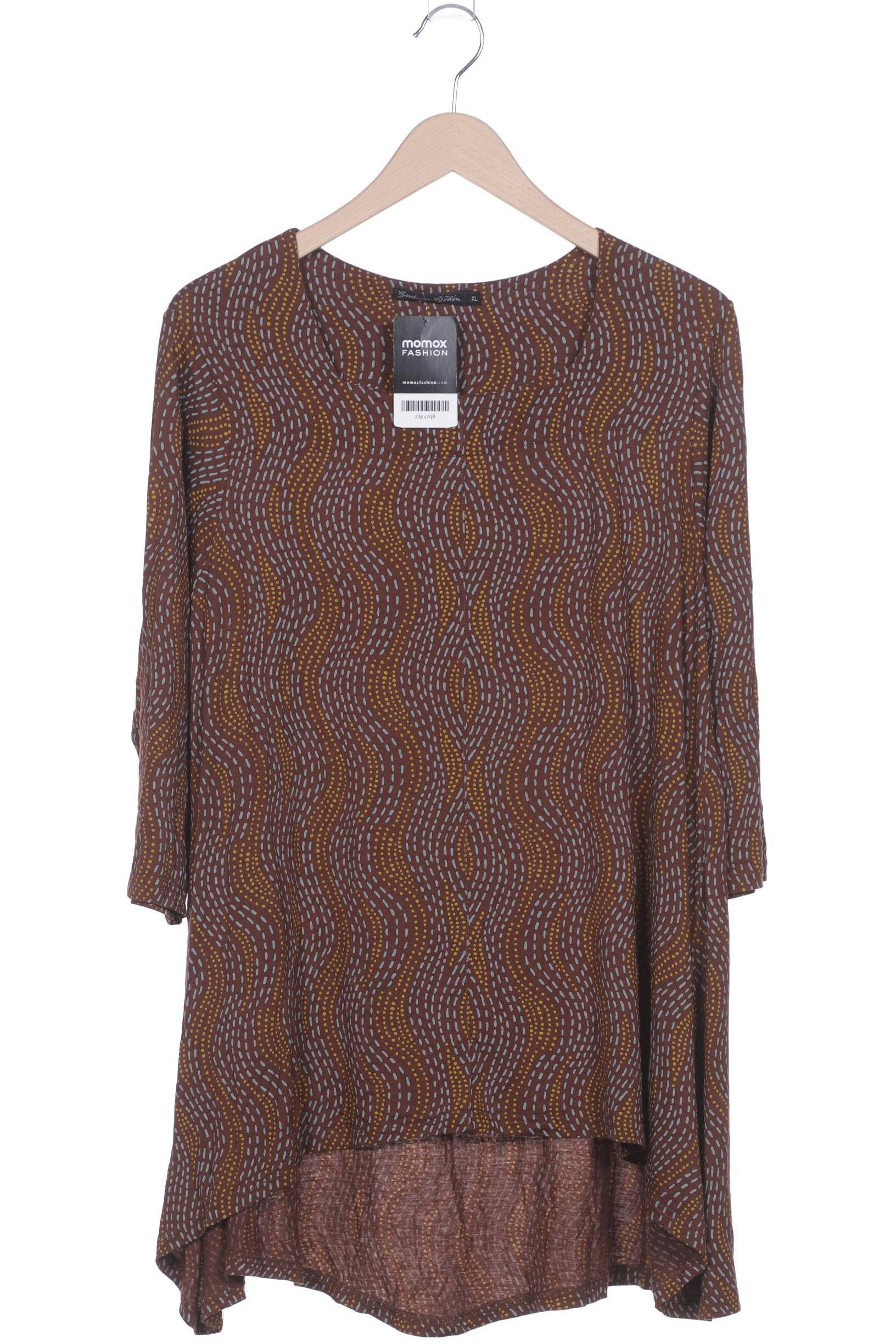 

Gudrun Sjöden Damen Langarmshirt, braun, Gr. 44