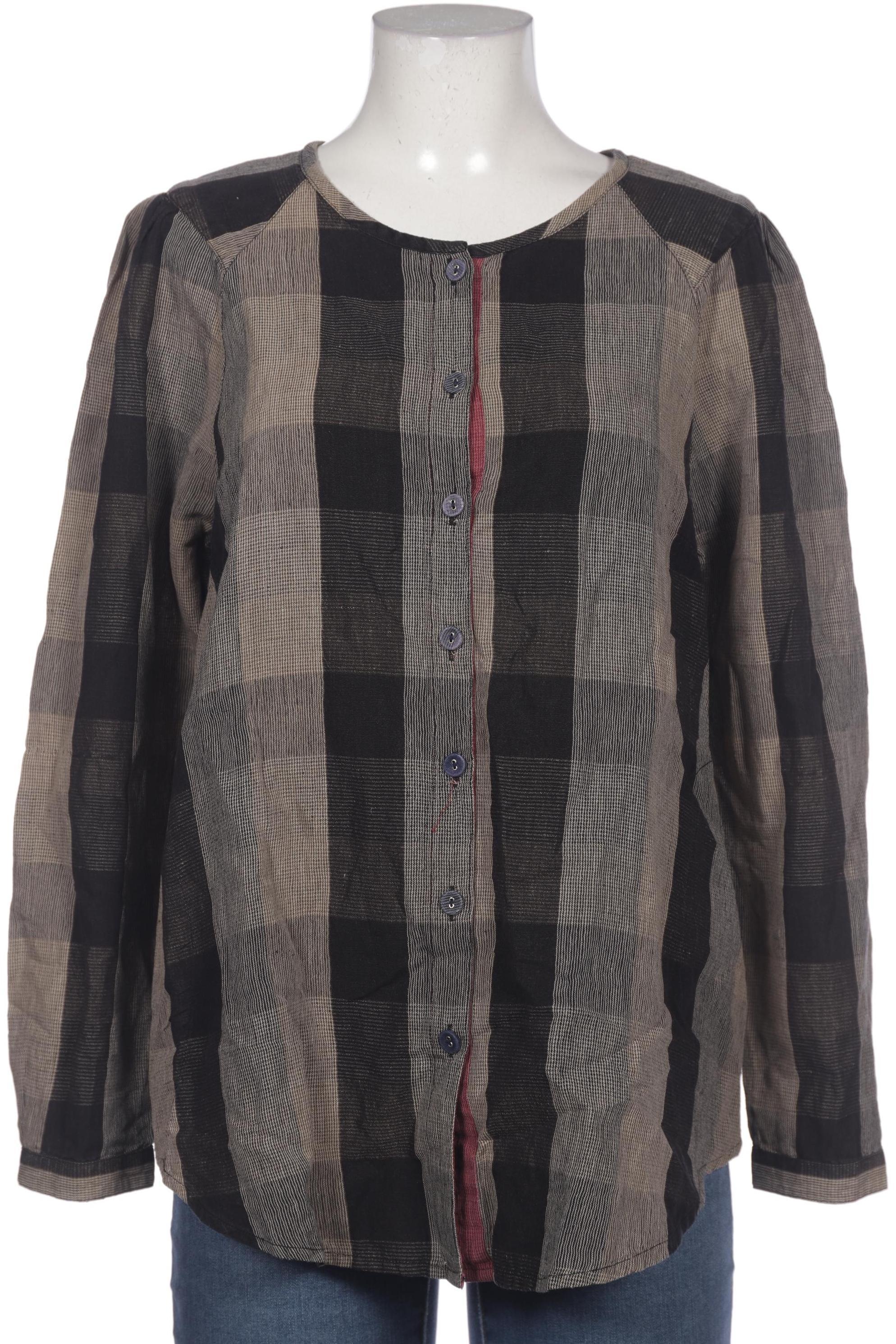 

Gudrun Sjöden Damen Bluse, braun, Gr. 38