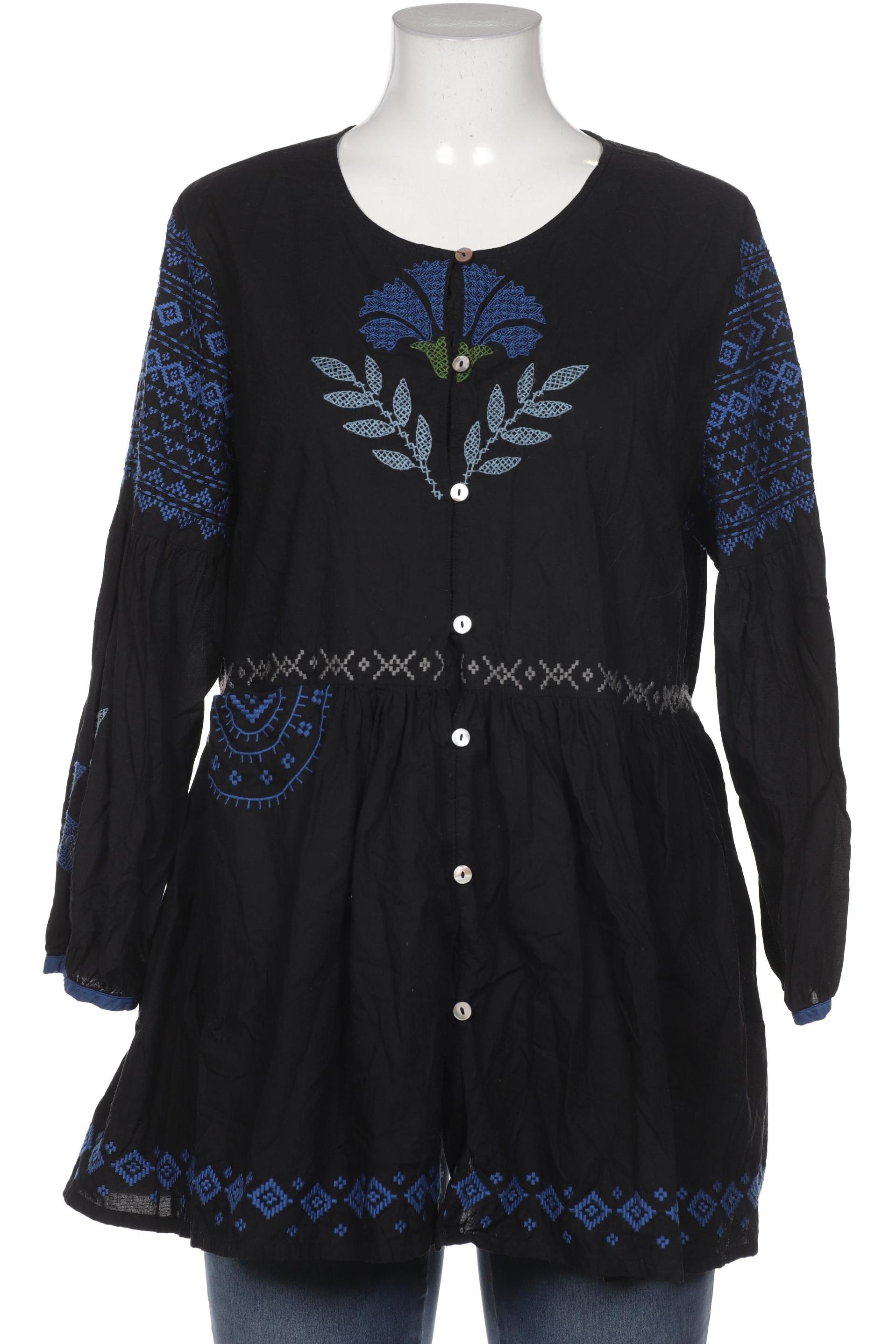 

Gudrun Sjöden Damen Bluse, schwarz, Gr. 42