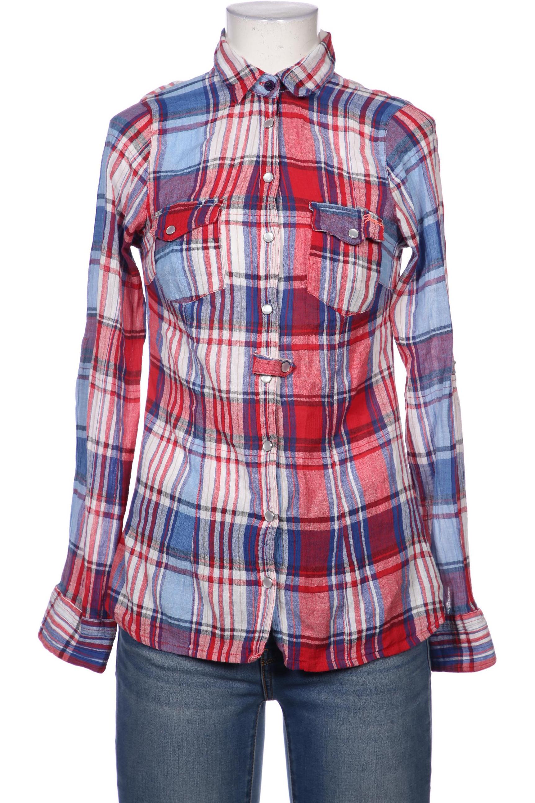 

GUESS Damen Bluse, blau