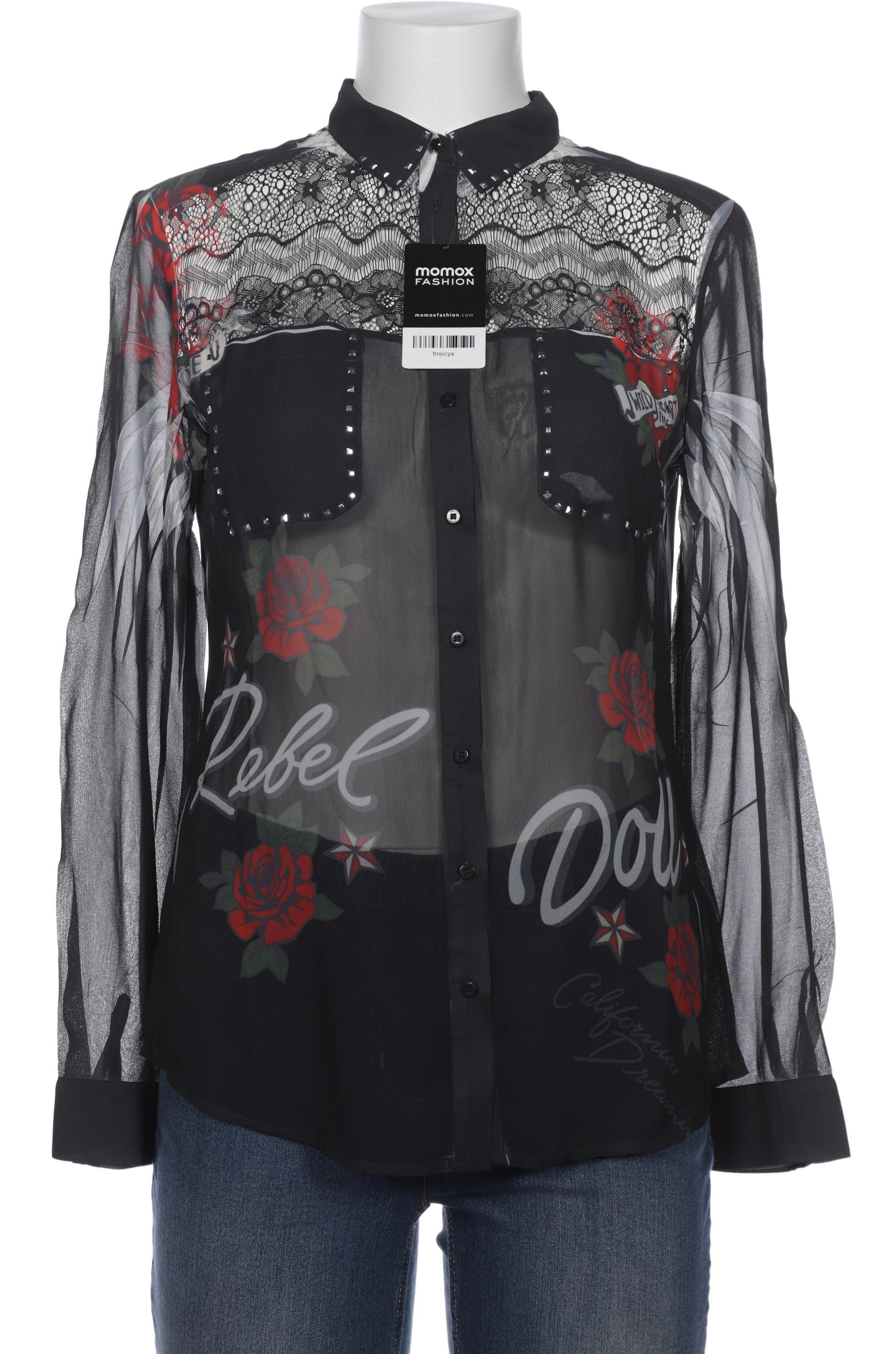 

Guess Damen Bluse, schwarz, Gr. 38