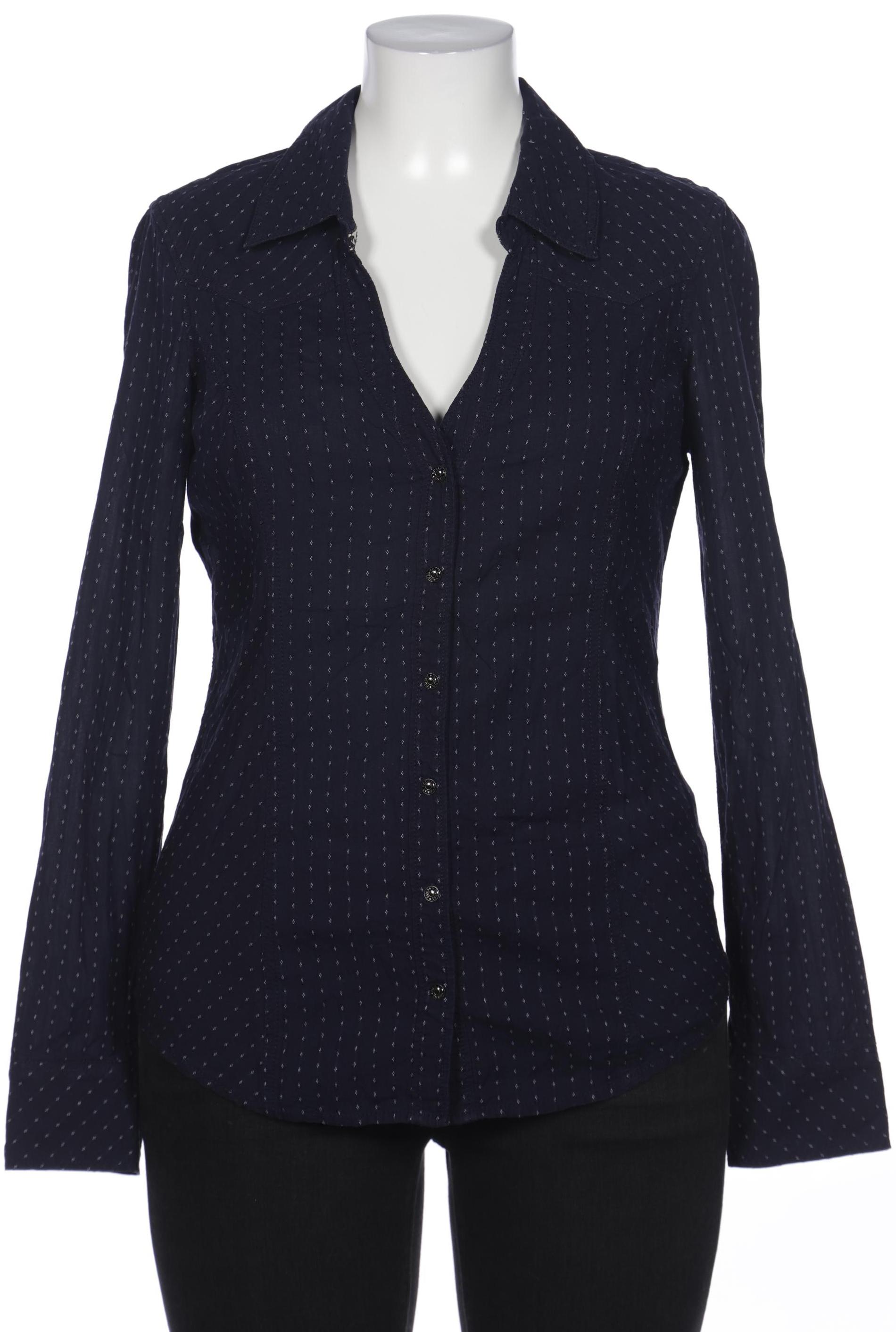 

GUESS Damen Bluse, marineblau