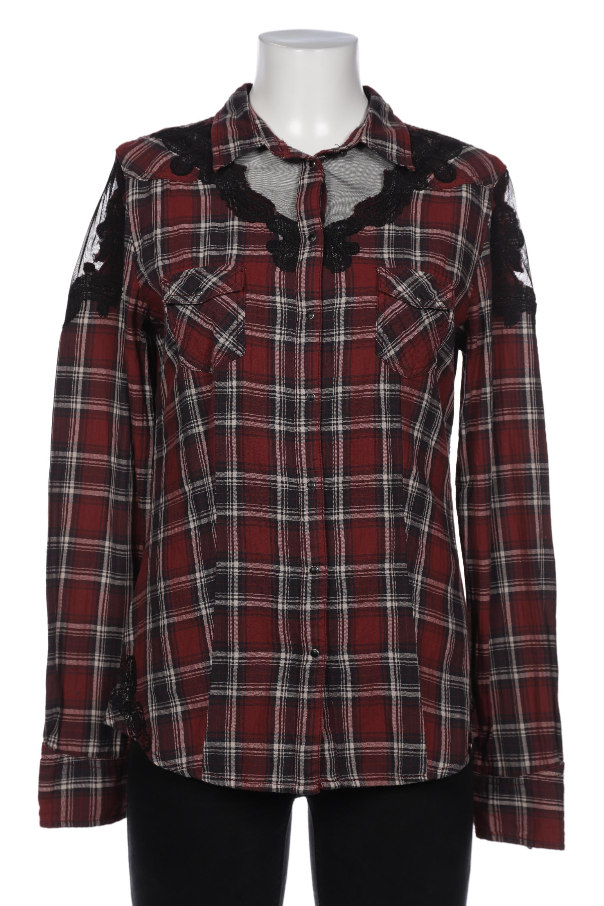 

Guess Damen Bluse, bordeaux, Gr. 42