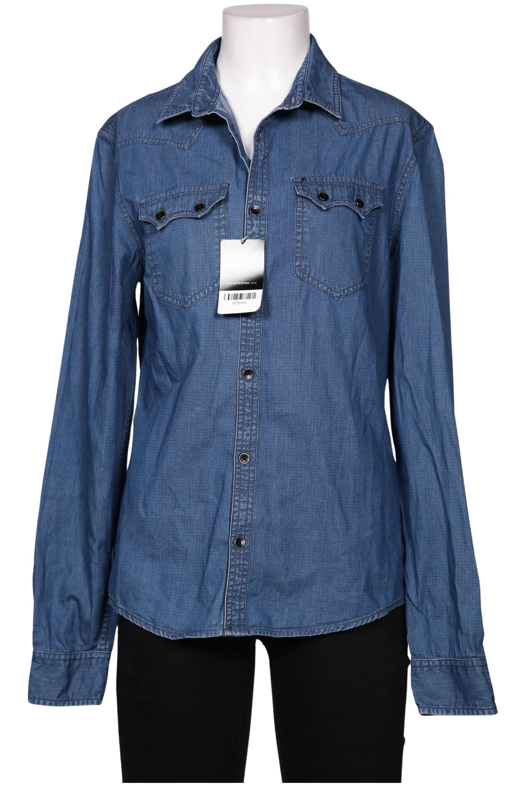 

Guess Damen Bluse, blau, Gr. 36