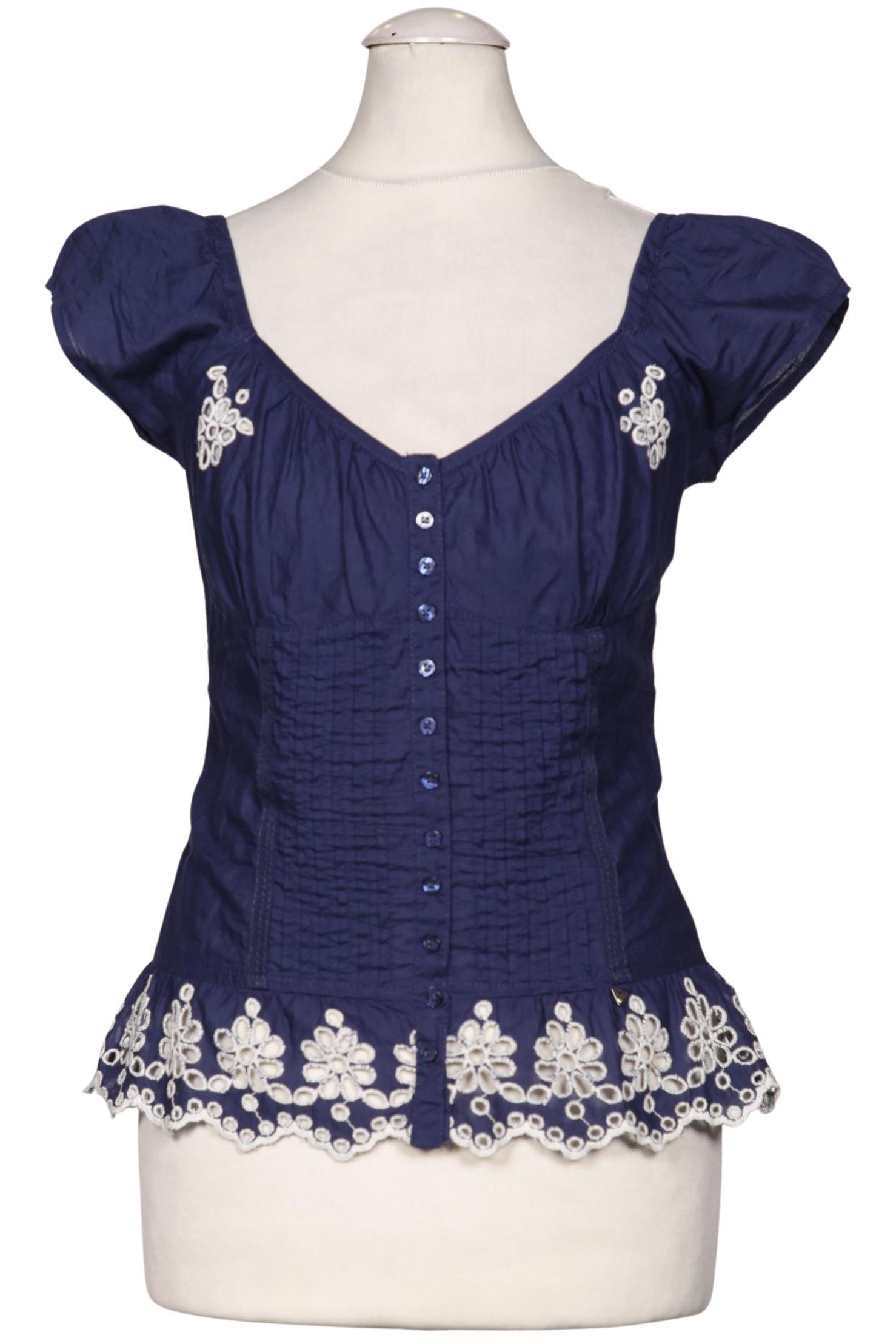 

Guess Damen Bluse, marineblau, Gr. 32