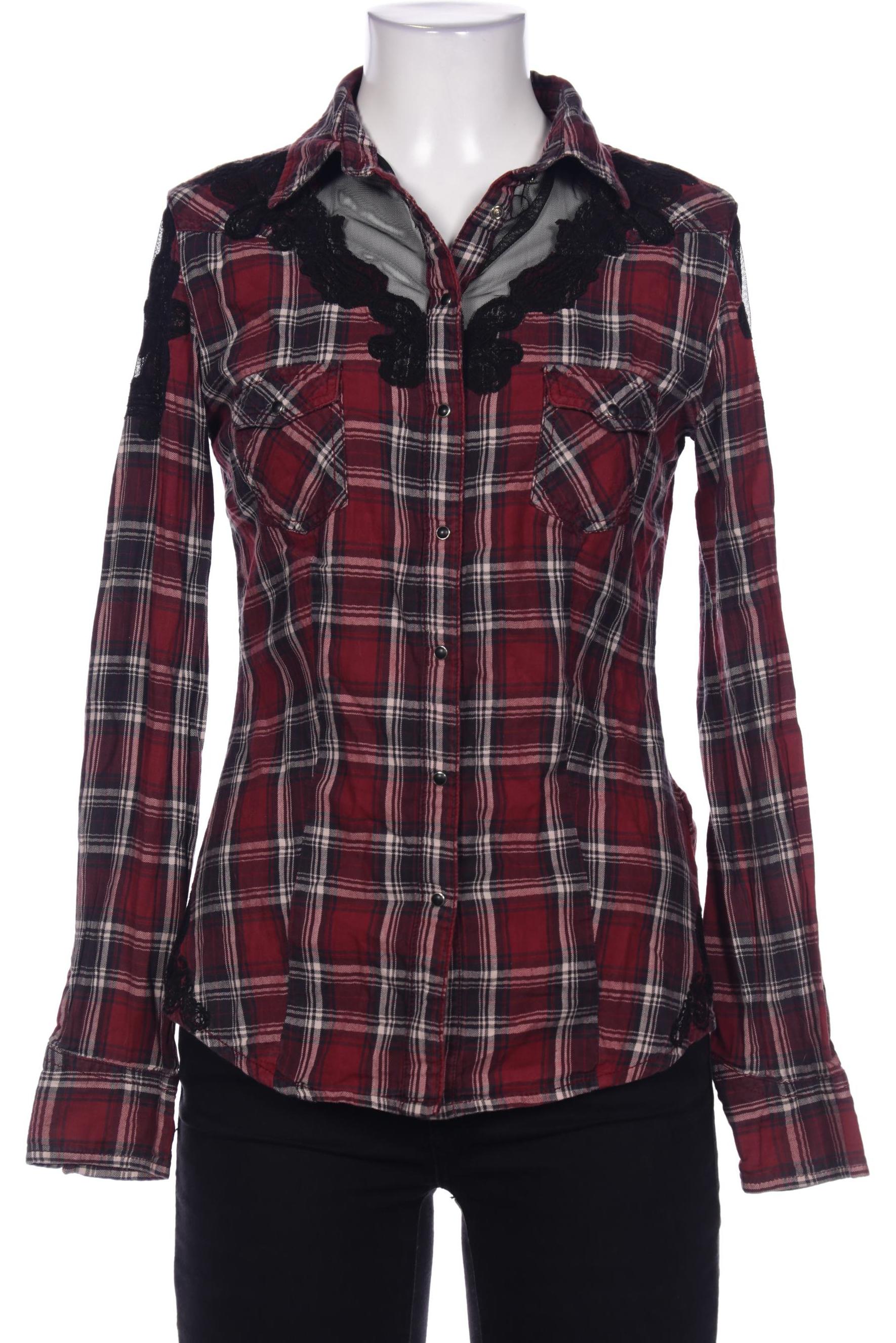 

Guess Damen Bluse, bordeaux, Gr. 36