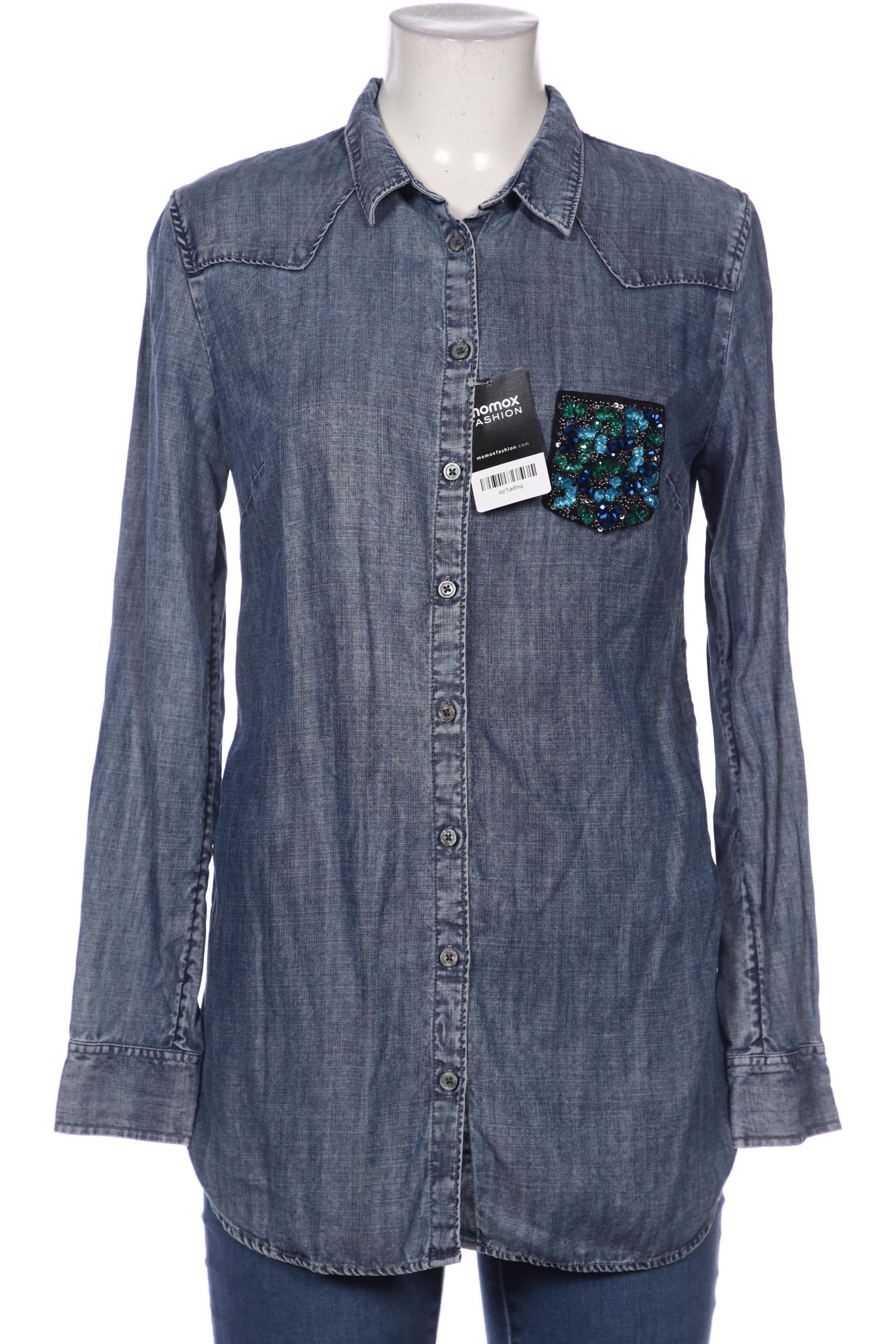 

GUESS Damen Bluse, marineblau