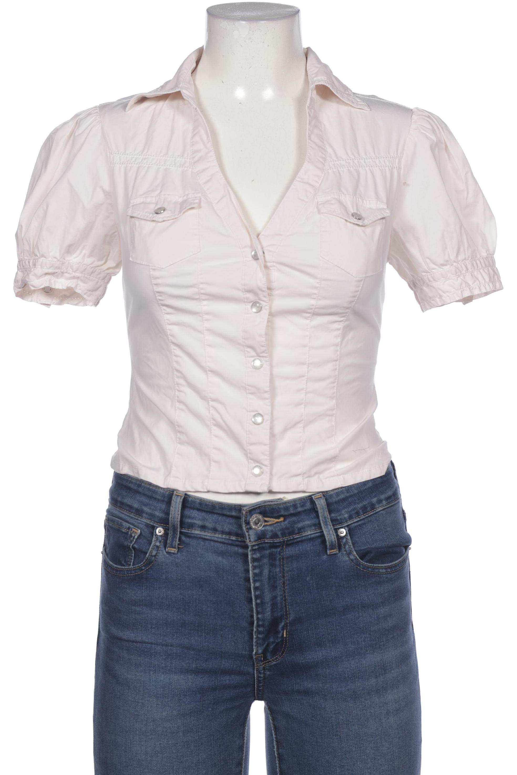 

GUESS Damen Bluse, cremeweiß