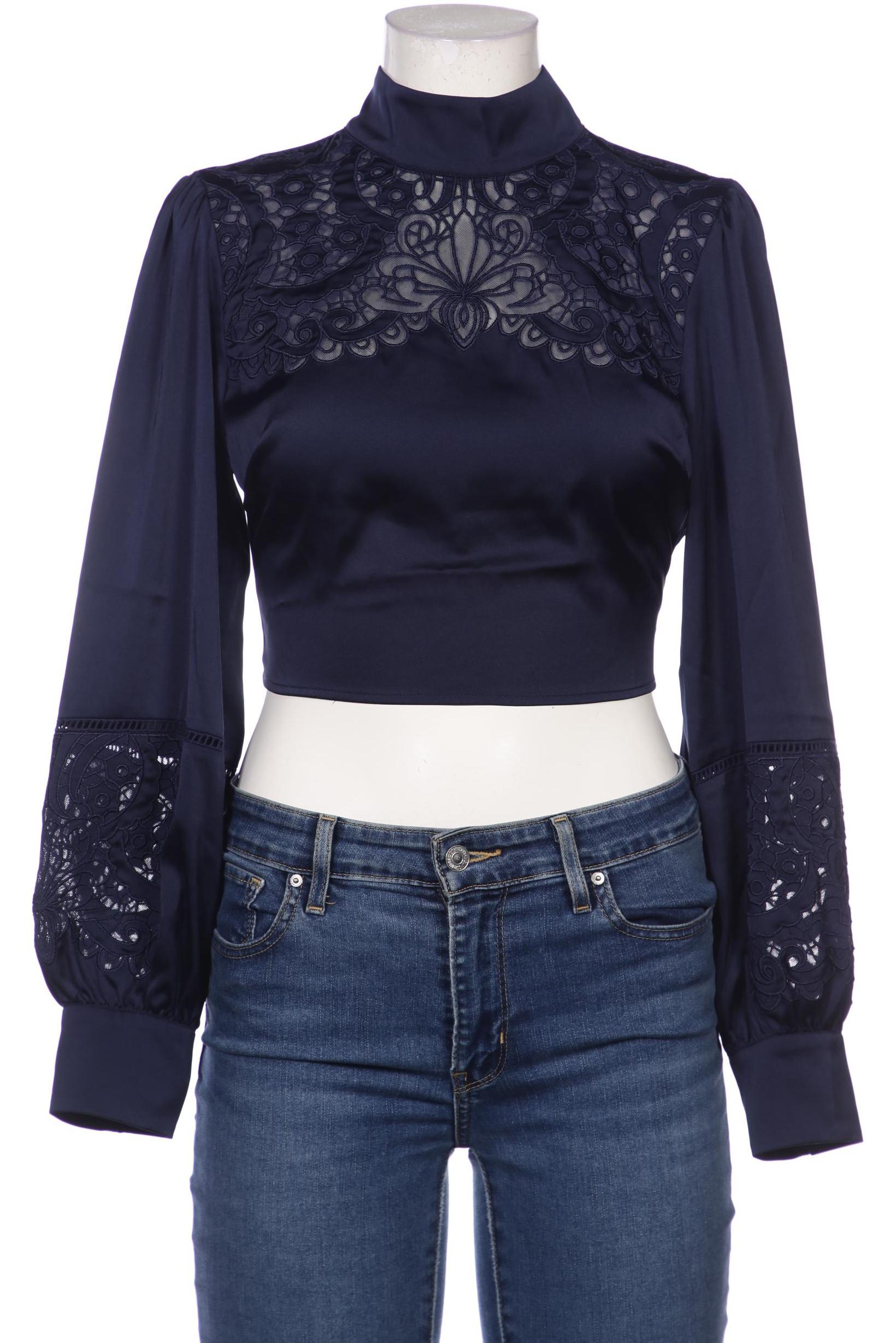 

GUESS Damen Bluse, marineblau