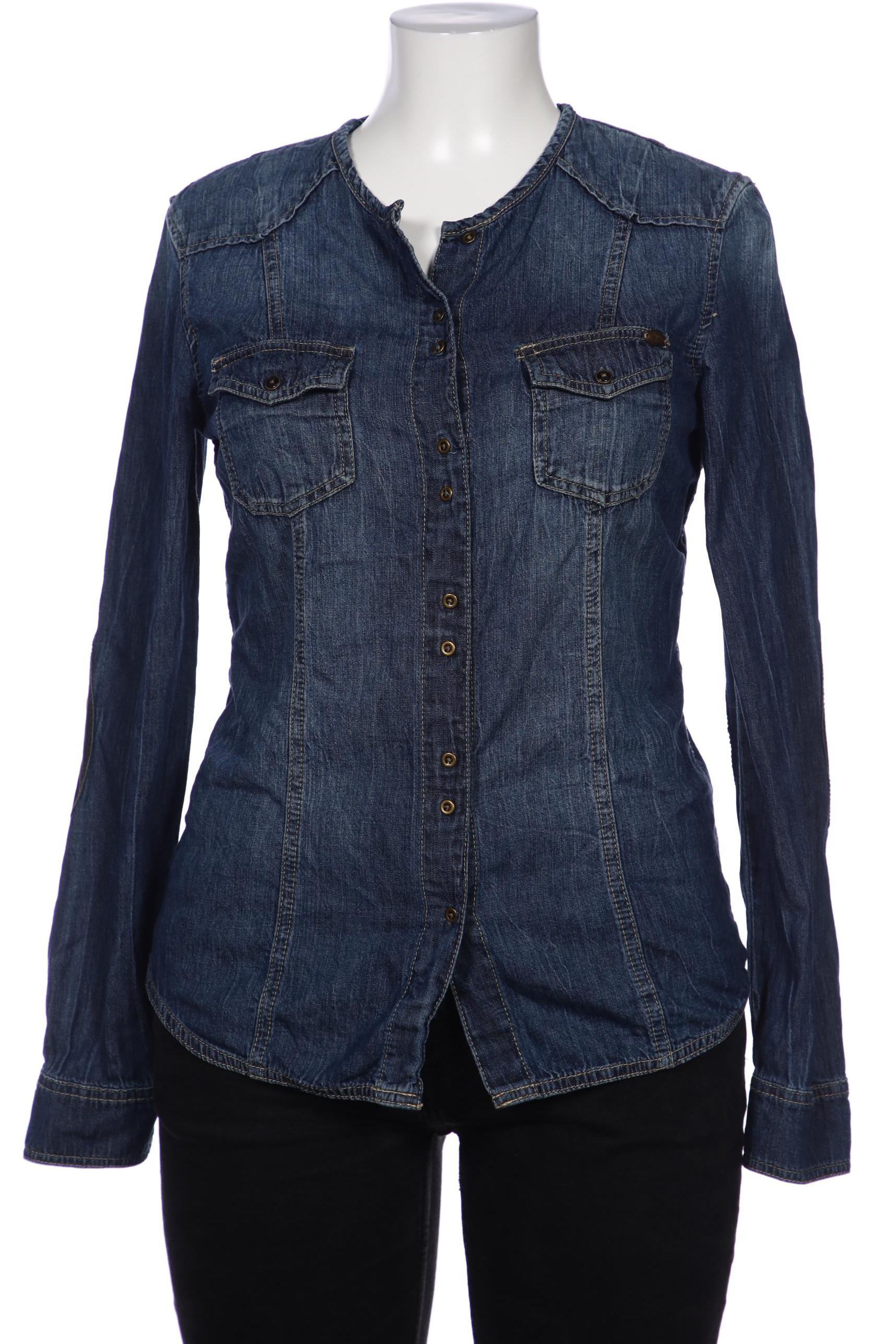 

Guess Damen Bluse, marineblau, Gr. 38